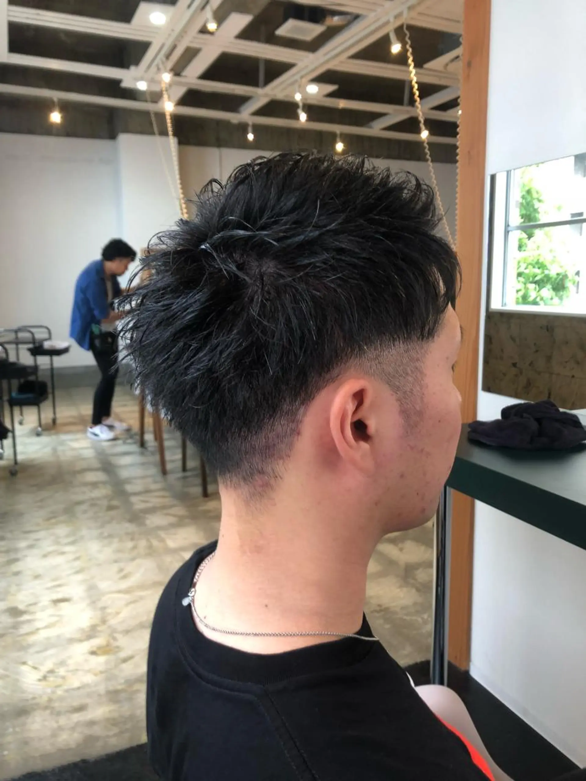 ショート 永井 悠大のヘアスタイル