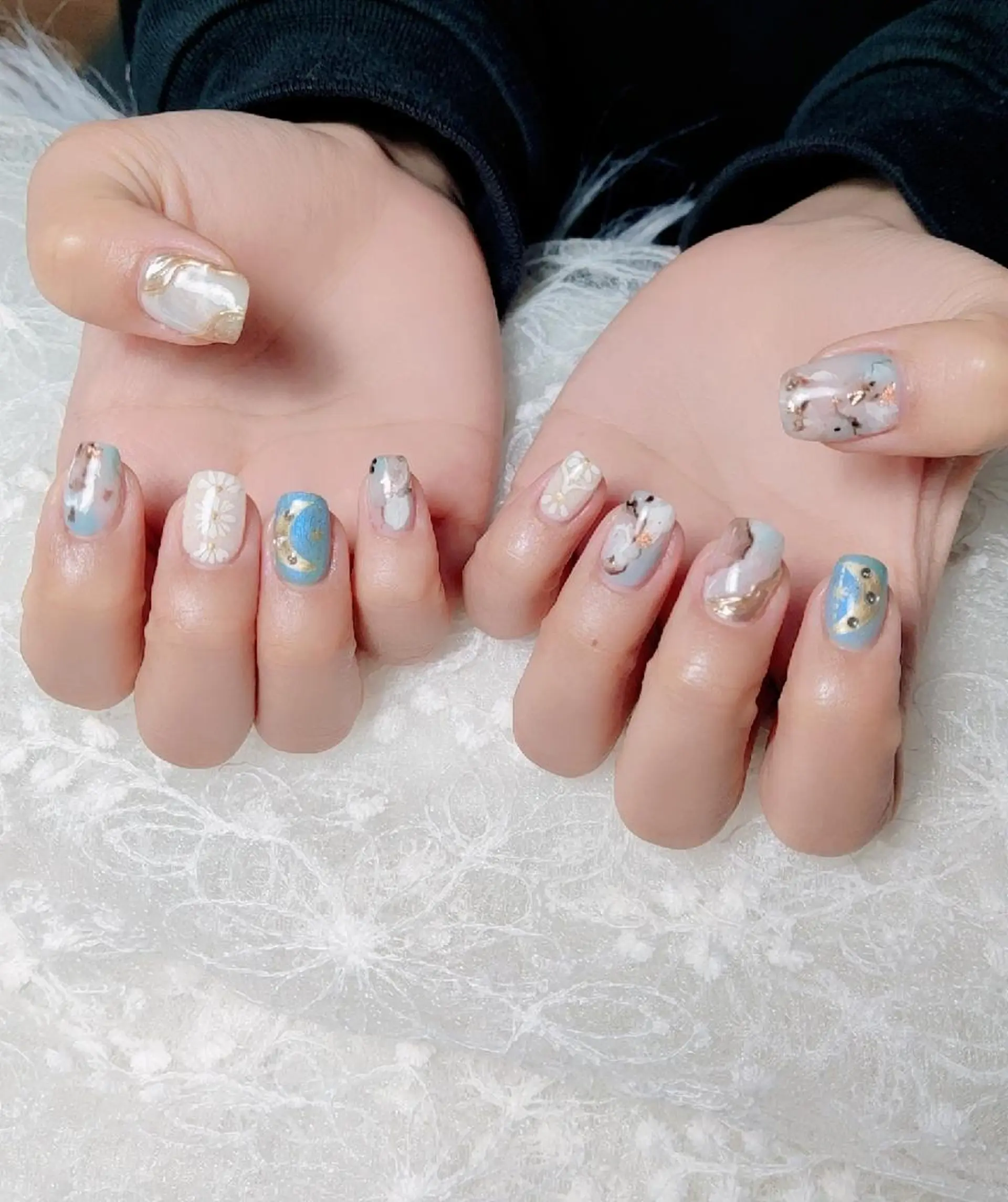 ネイル 横浜市中区曙町 E·U·Bネイルのネイルデザイン