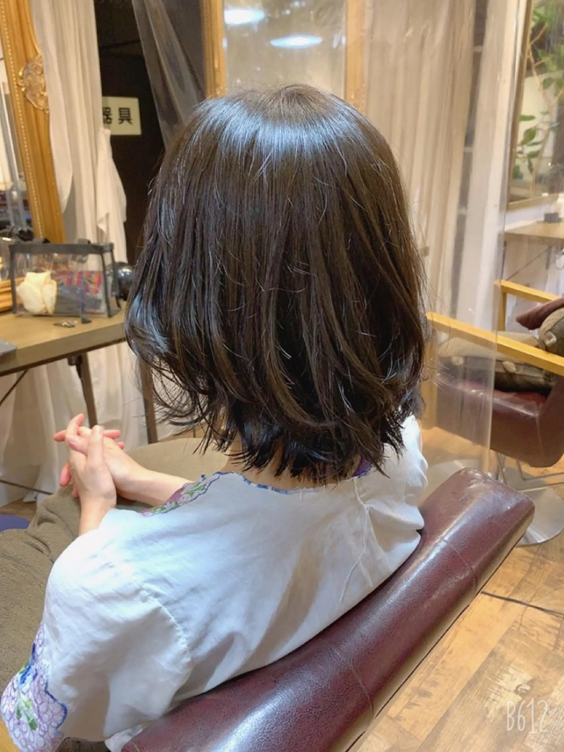 ミディアム カラー ✨️美髪矯正×似合わ せ艶カラー✨藤田透のヘアスタイル