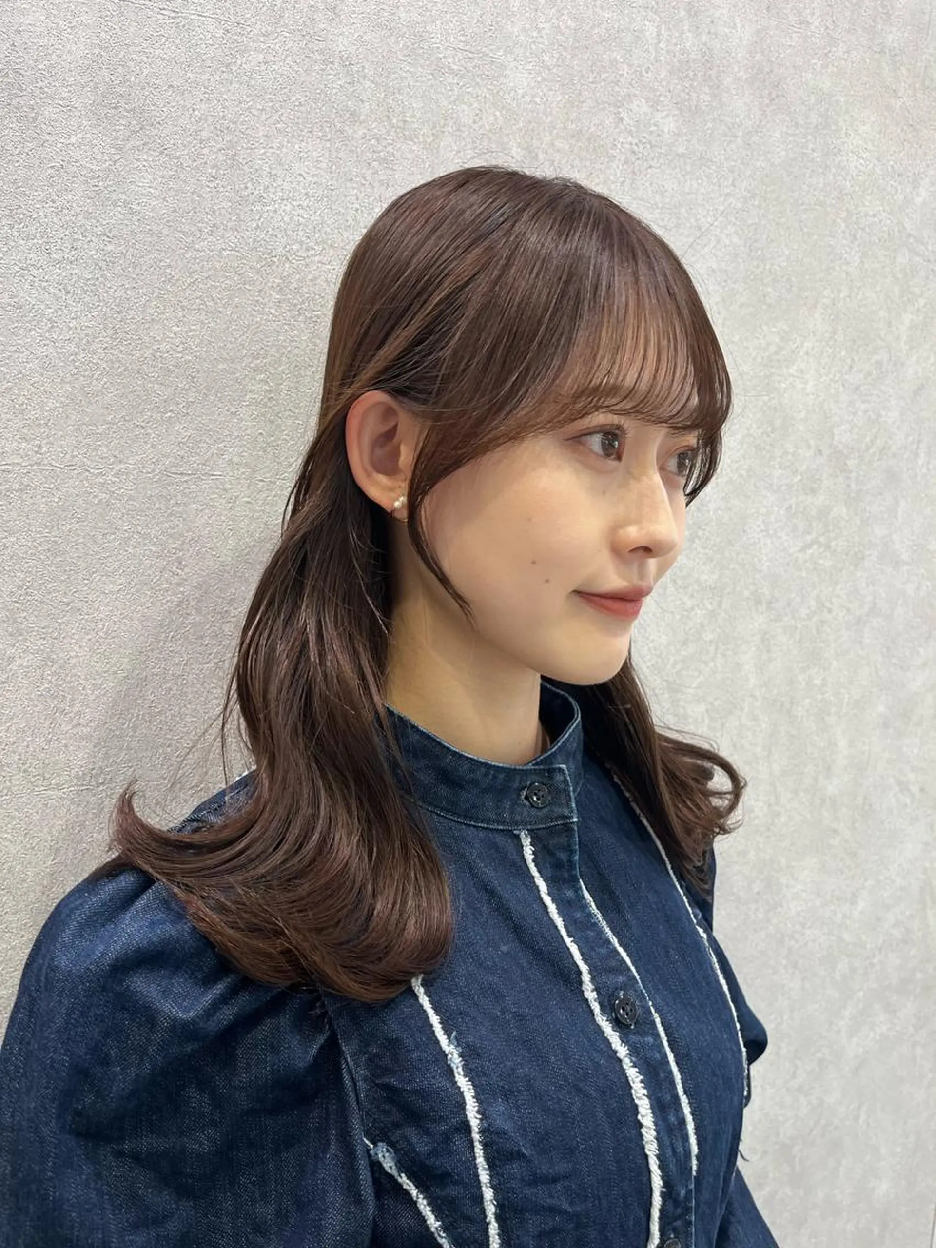 カラー 韓国ヘア／レイヤー/ 🤍ayumuのヘアスタイル