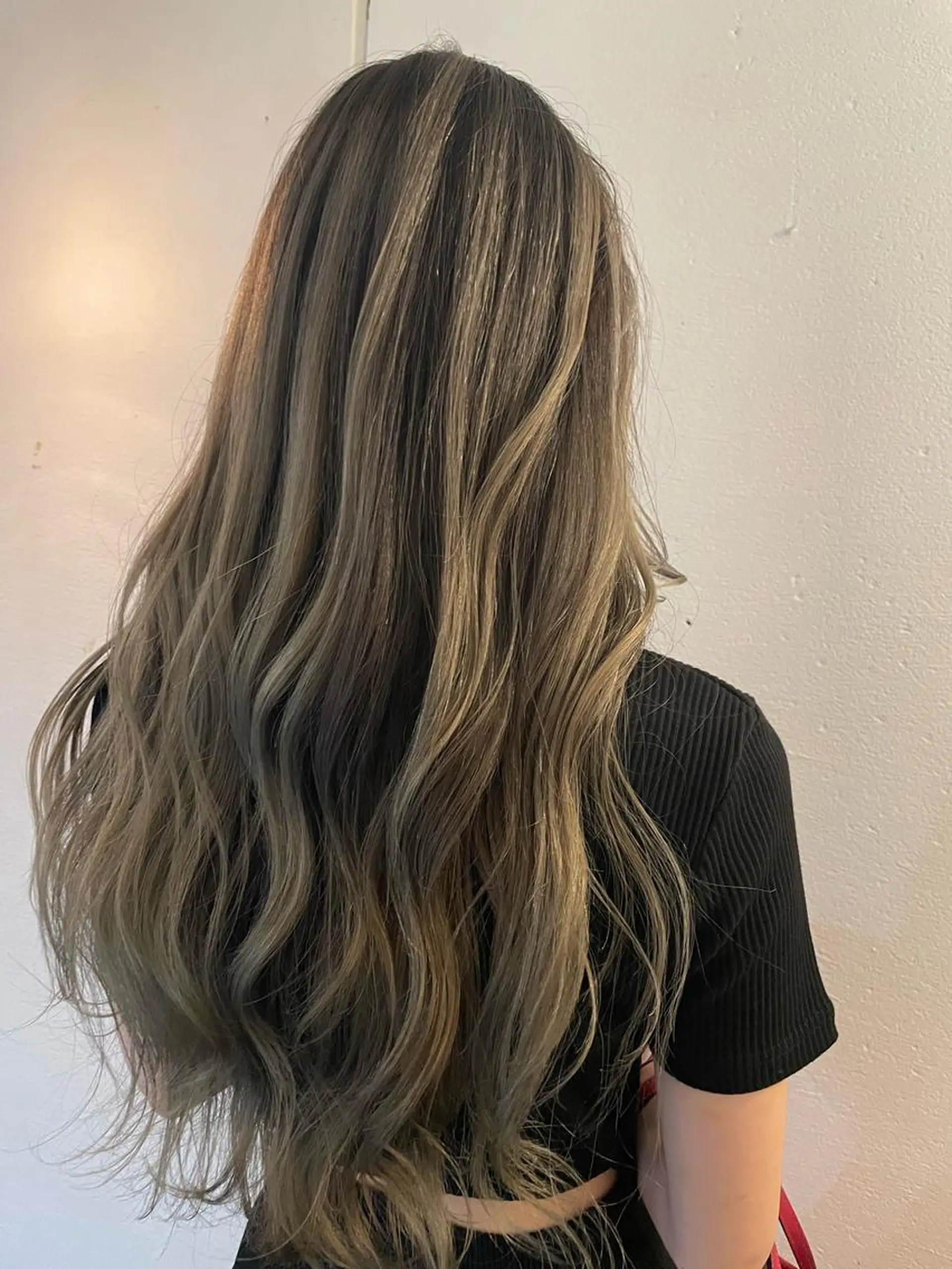 ロング カラー 京都美容師 塩のヘアスタイル