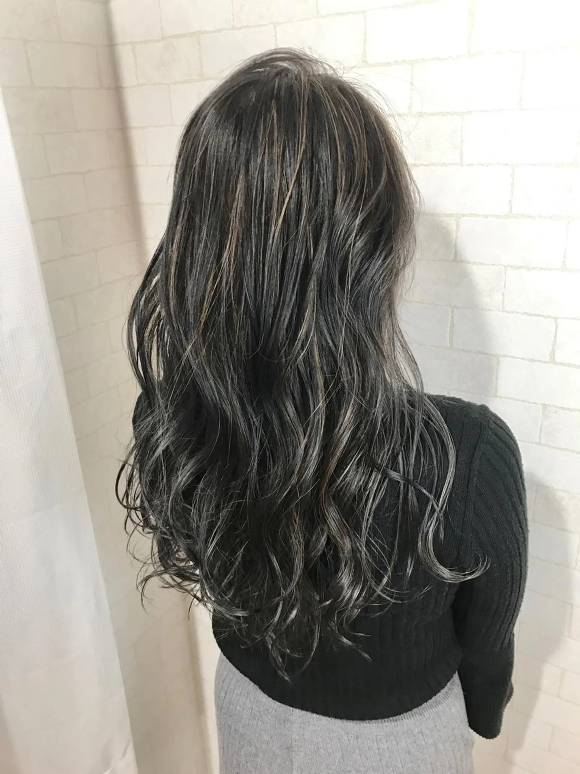 ロング カラー 神野 雅樹のヘアスタイル