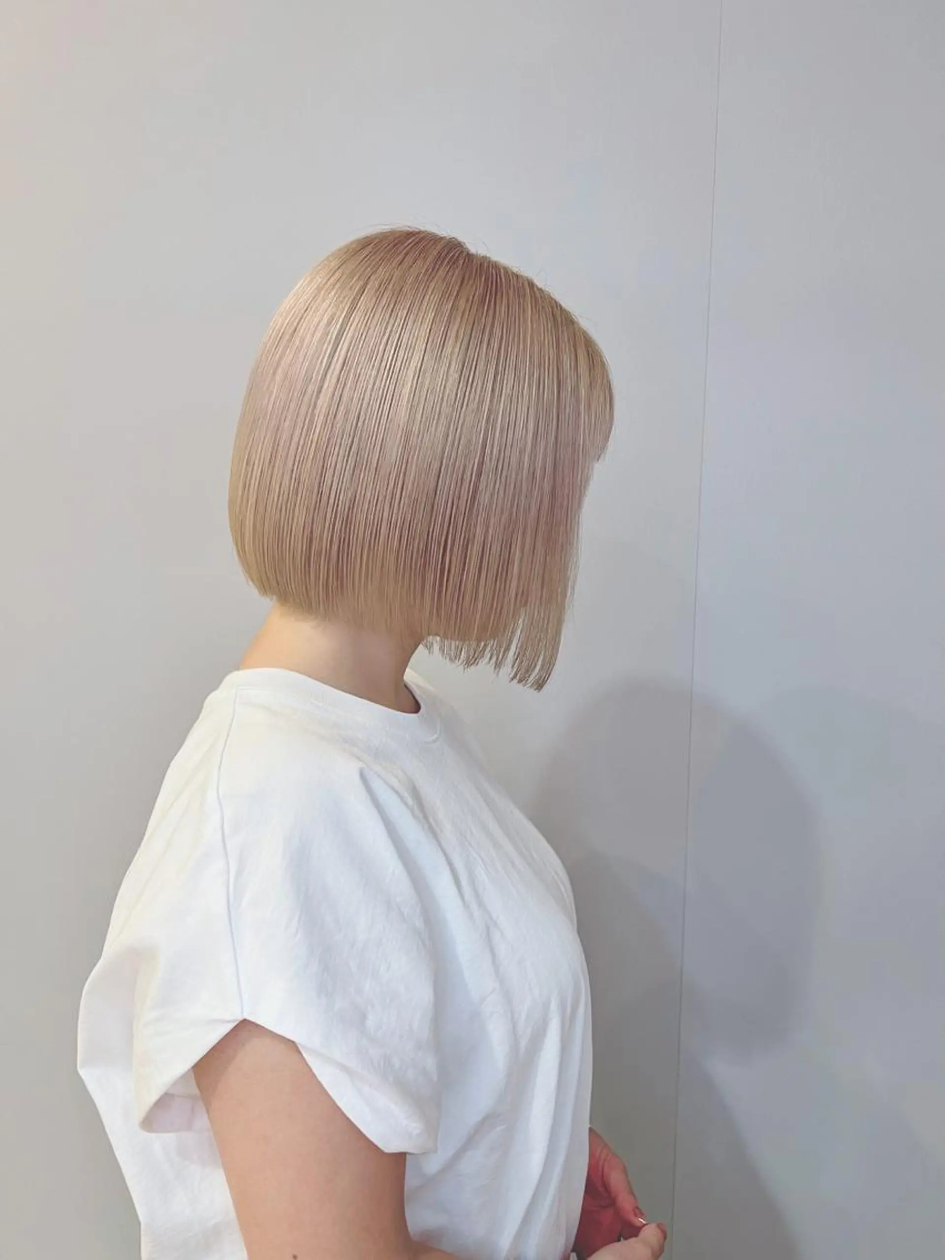 ショート カラー ヘアカラー トリートメント 宮原 佳苗のヘアスタイル