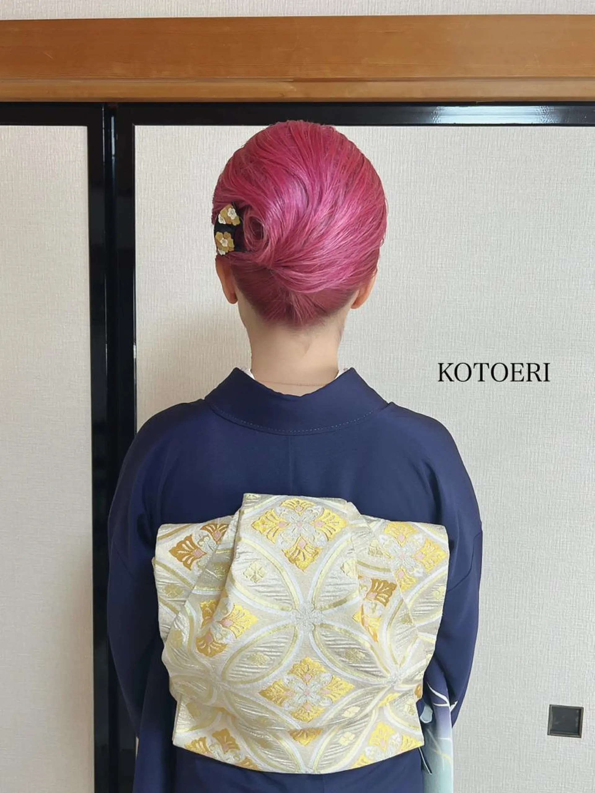 ミディアム ヘアセット 小林 千恵のヘアスタイル