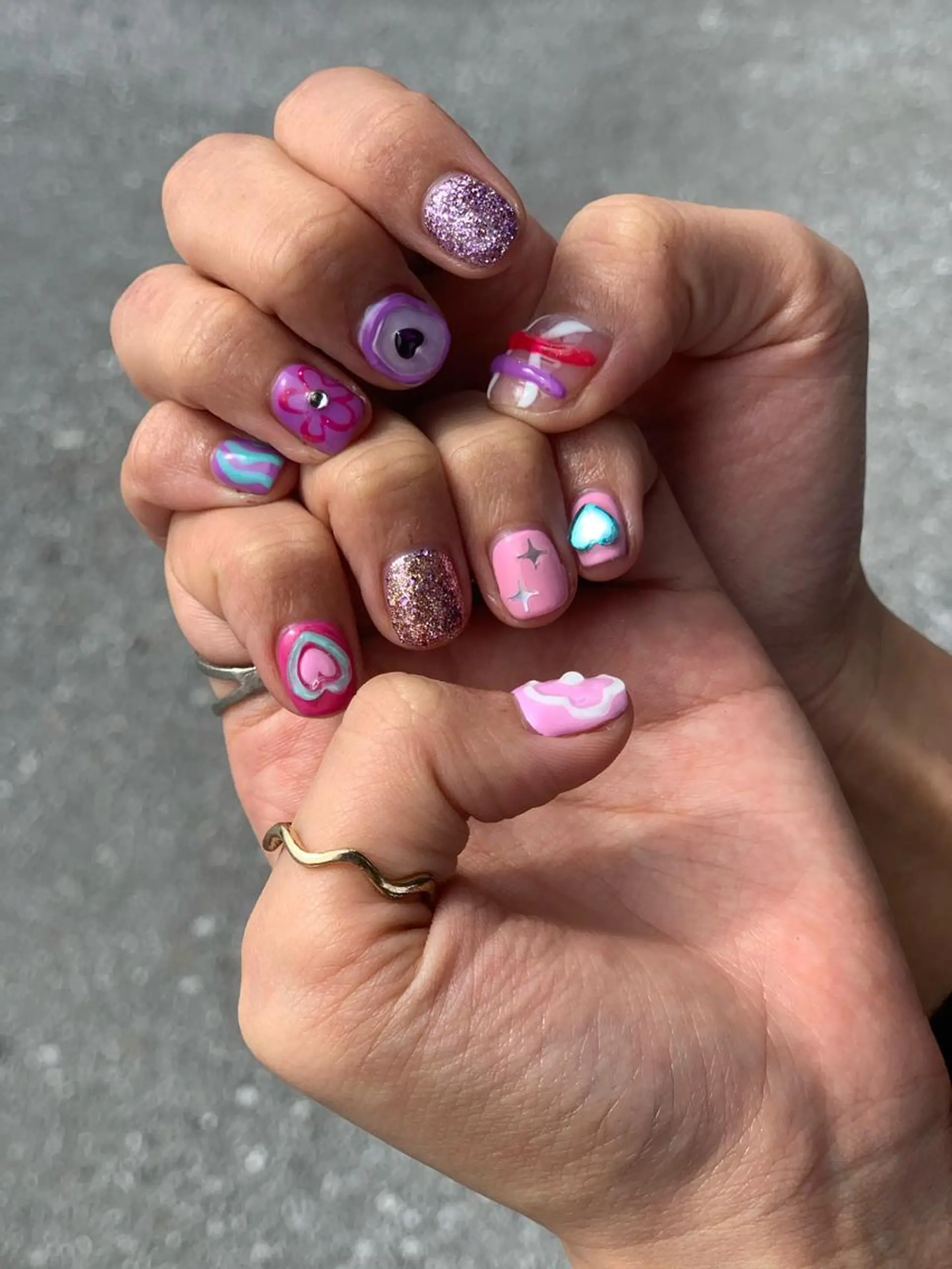 ネイル うるま市サロン Yuko Izawaのネイルデザイン