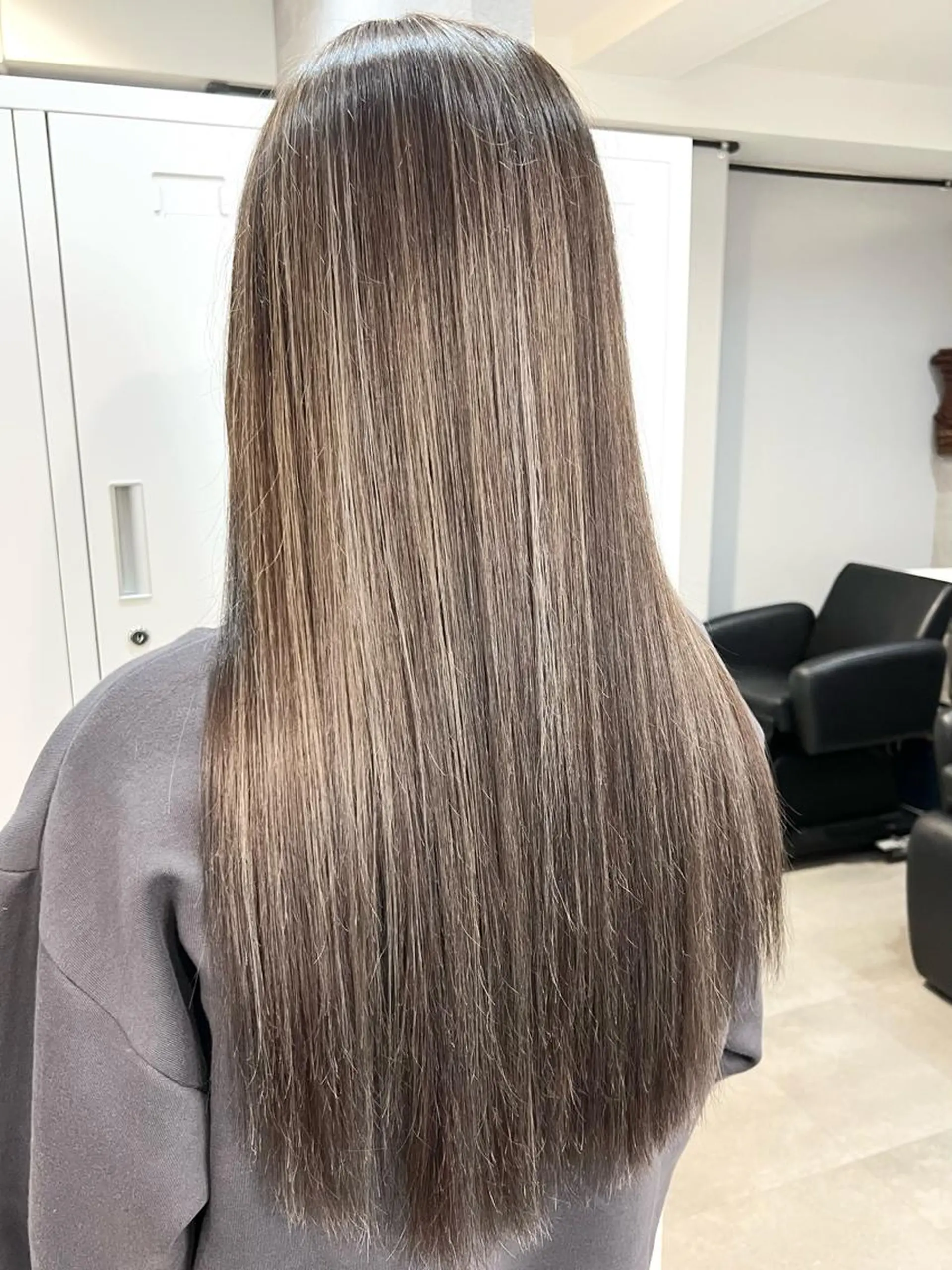 ロング ヘアカラー トリートメント KYOKO 【Bear】のヘアスタイル