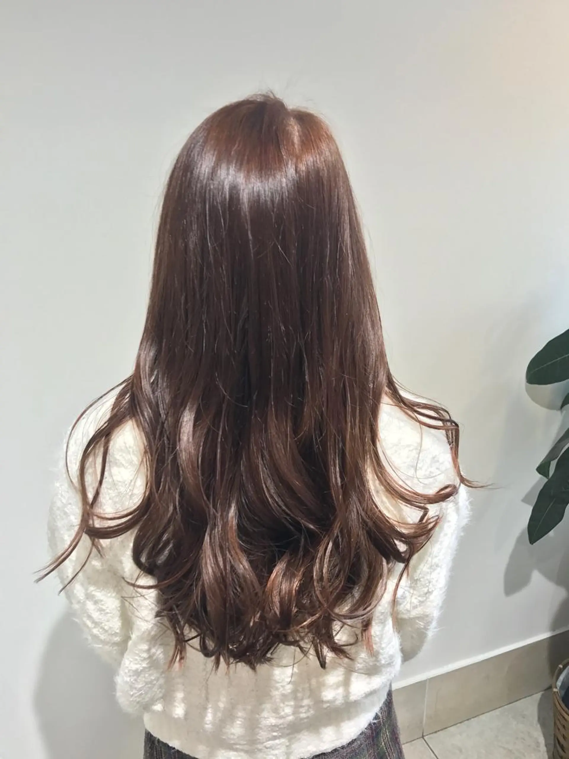 セミロング shi hoのヘアスタイル
