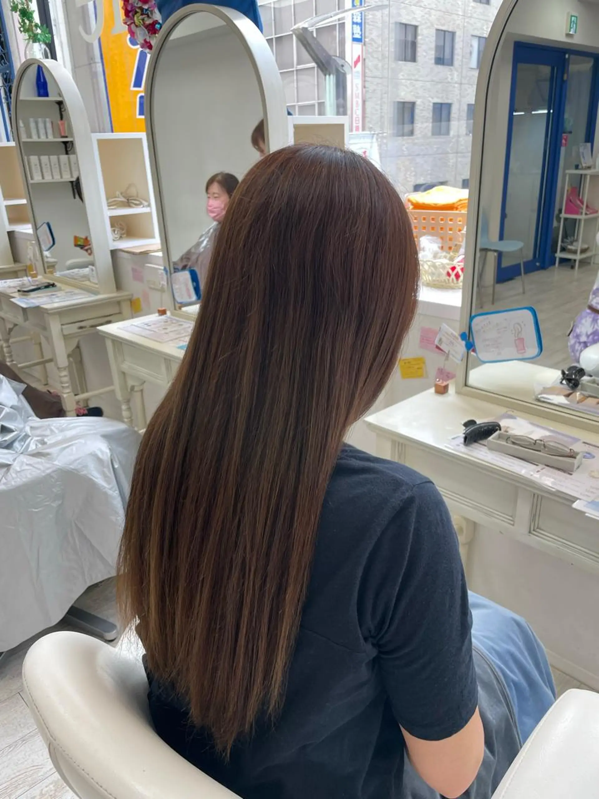 ロング 新籾 尚哉のヘアスタイル