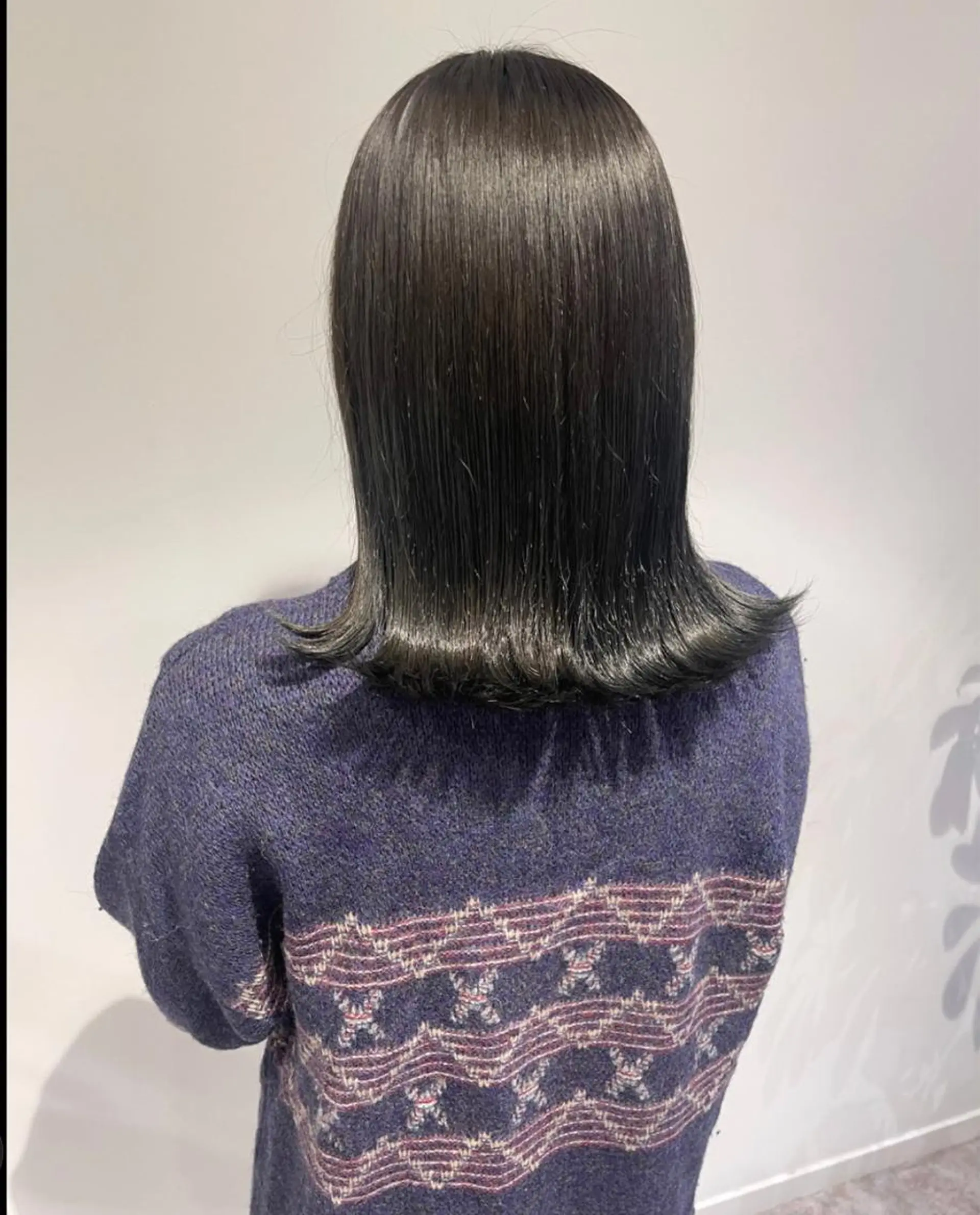 ミディアム カラー ヘアカラー 唐澤 千尋のヘアスタイル