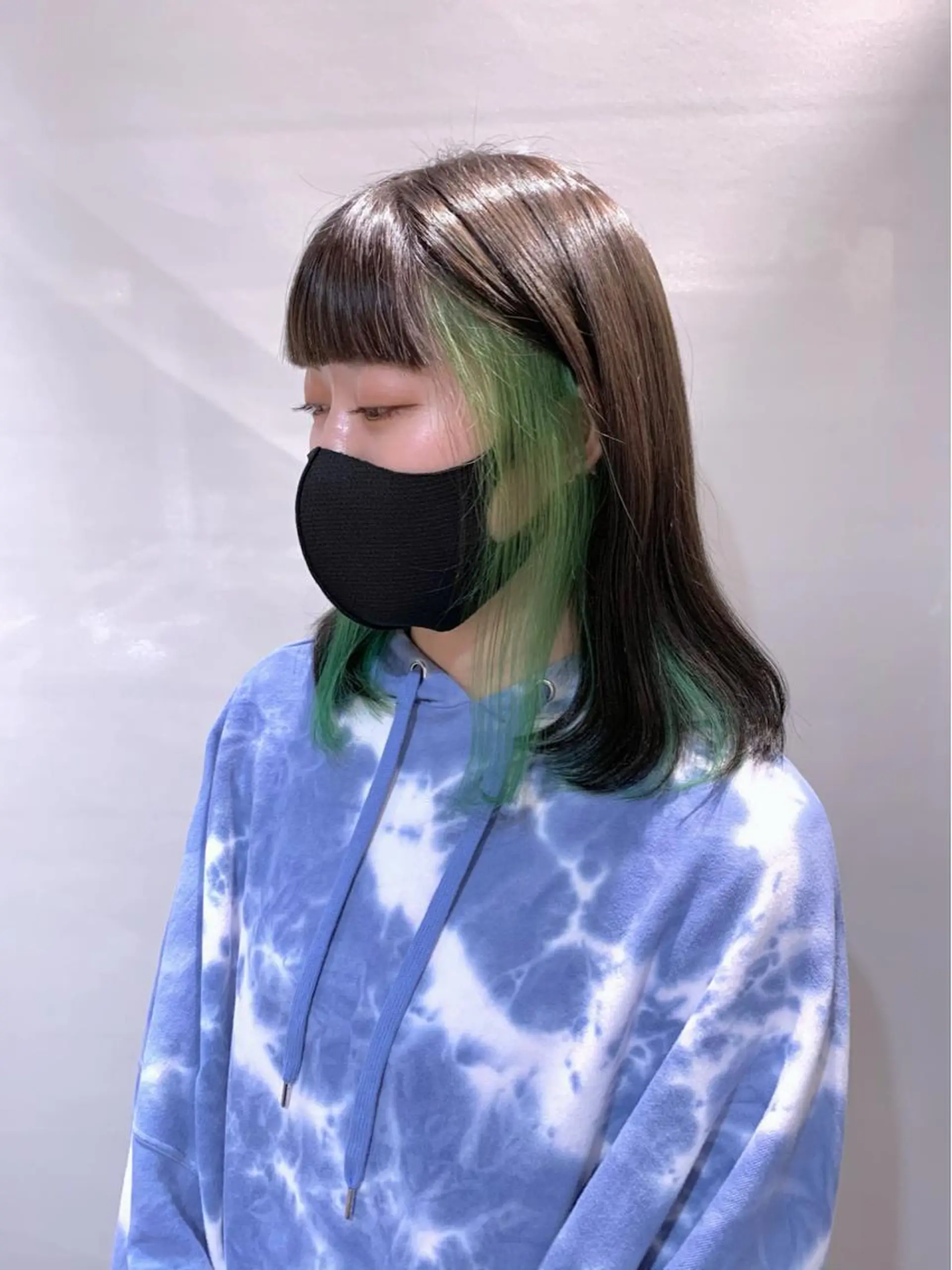 ミディアム カラー ヘアアレンジ 柔らか垢抜けｶﾗｰと ｶｯﾄ🫧ASUKAのヘアスタイル