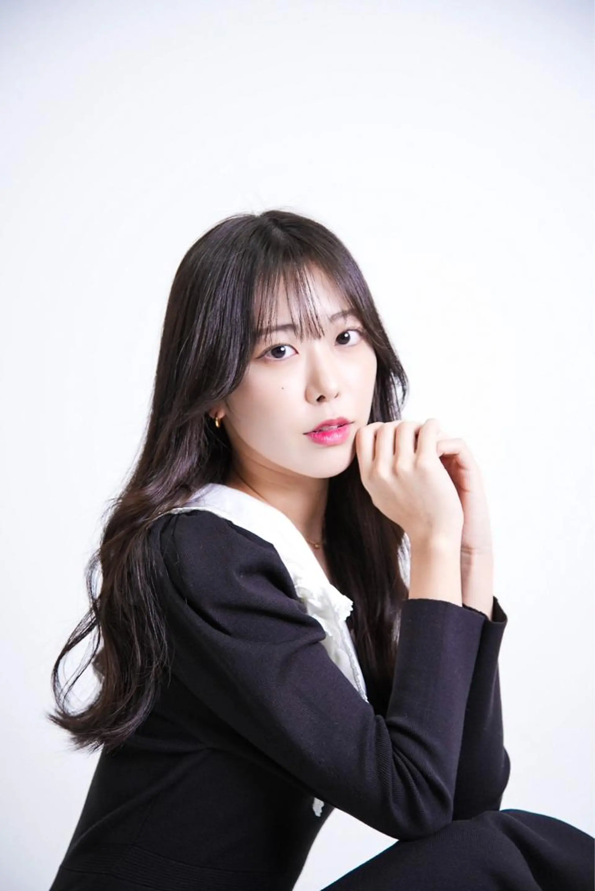 ロング カラー ヘアアレンジ メンズ マツエク・マツパ アイブロウ ヘアセット 韓国/顔周り/透明感 /レイヤー/ひなたのヘアスタイル