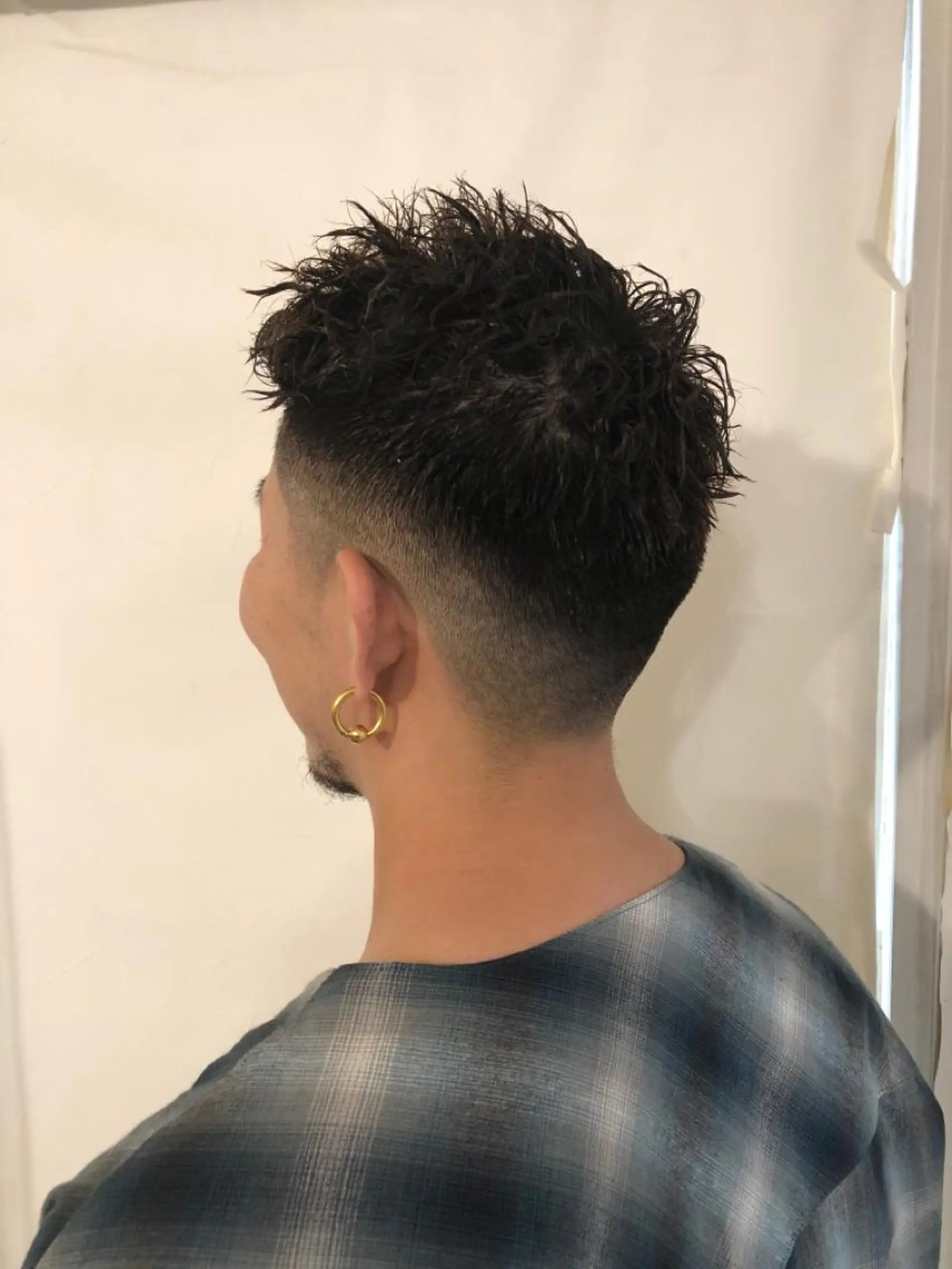 ショート カラー パーマ ヘアアレンジ メンズ メンズパーマの巨匠 鈴木純のヘアスタイル