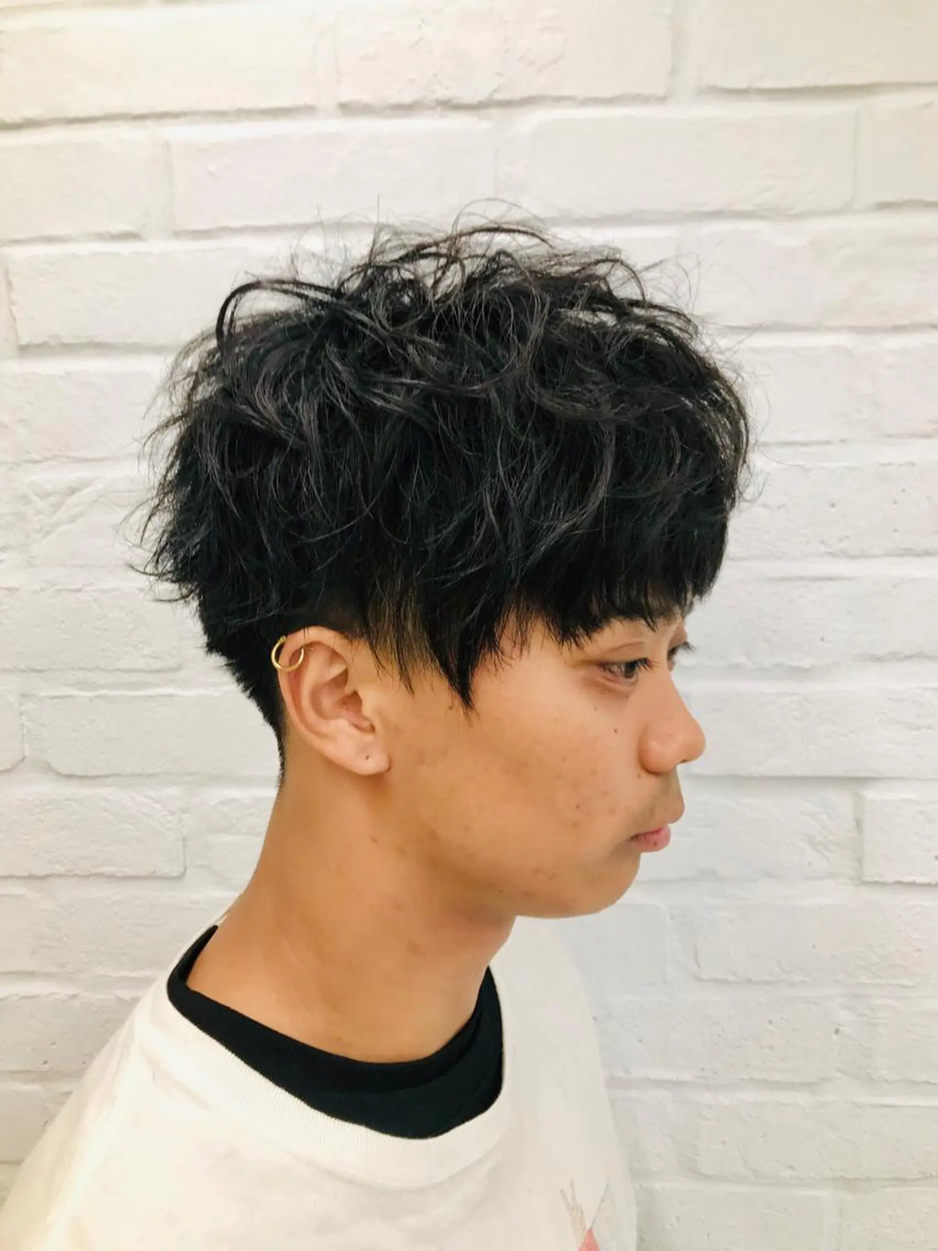 ショート カラー メンズ ショートヘア相談所✨ 澤里大のヘアスタイル