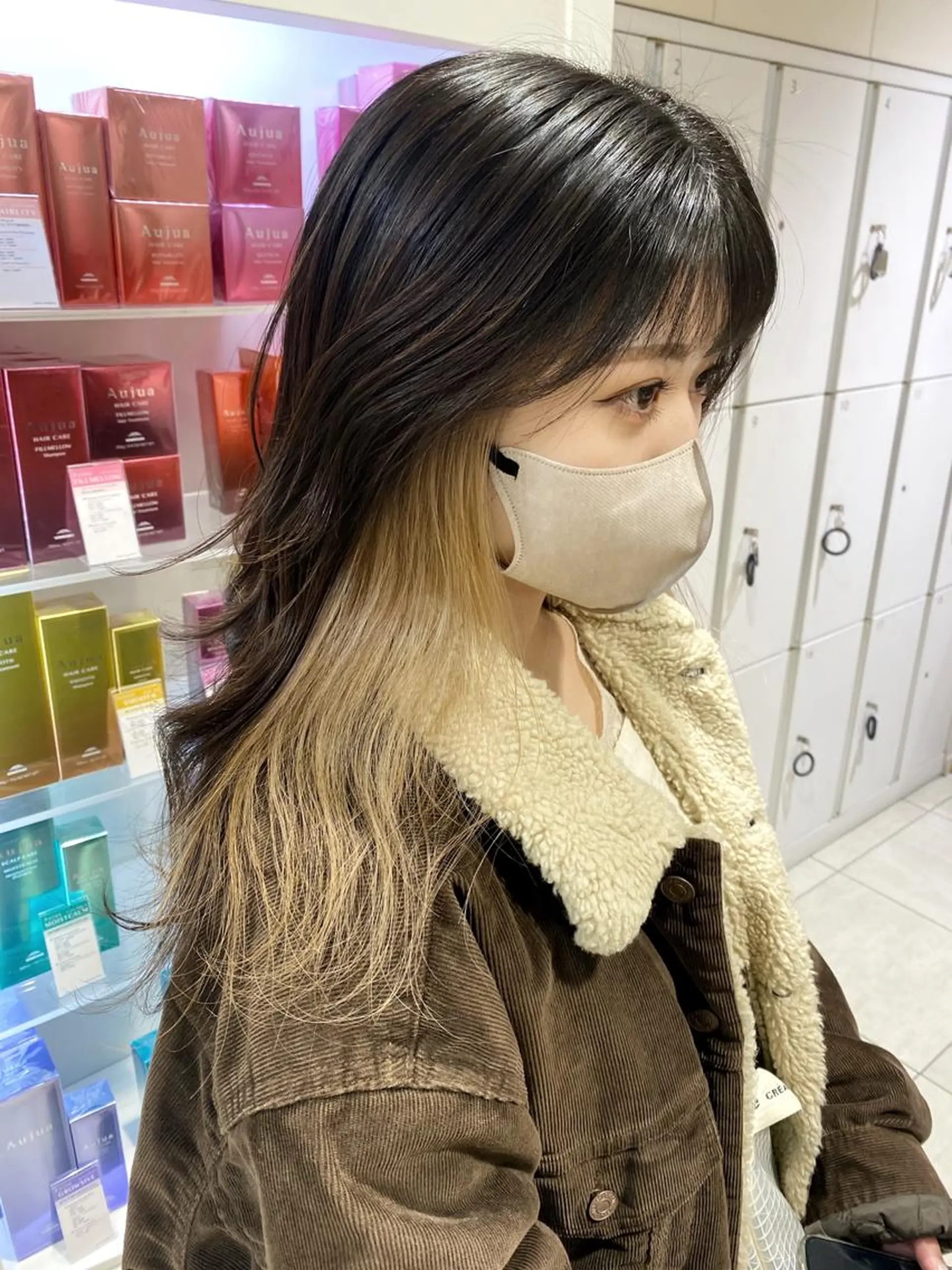 ロング カラー ブリーチ指名No.1 Daikiのヘアスタイル