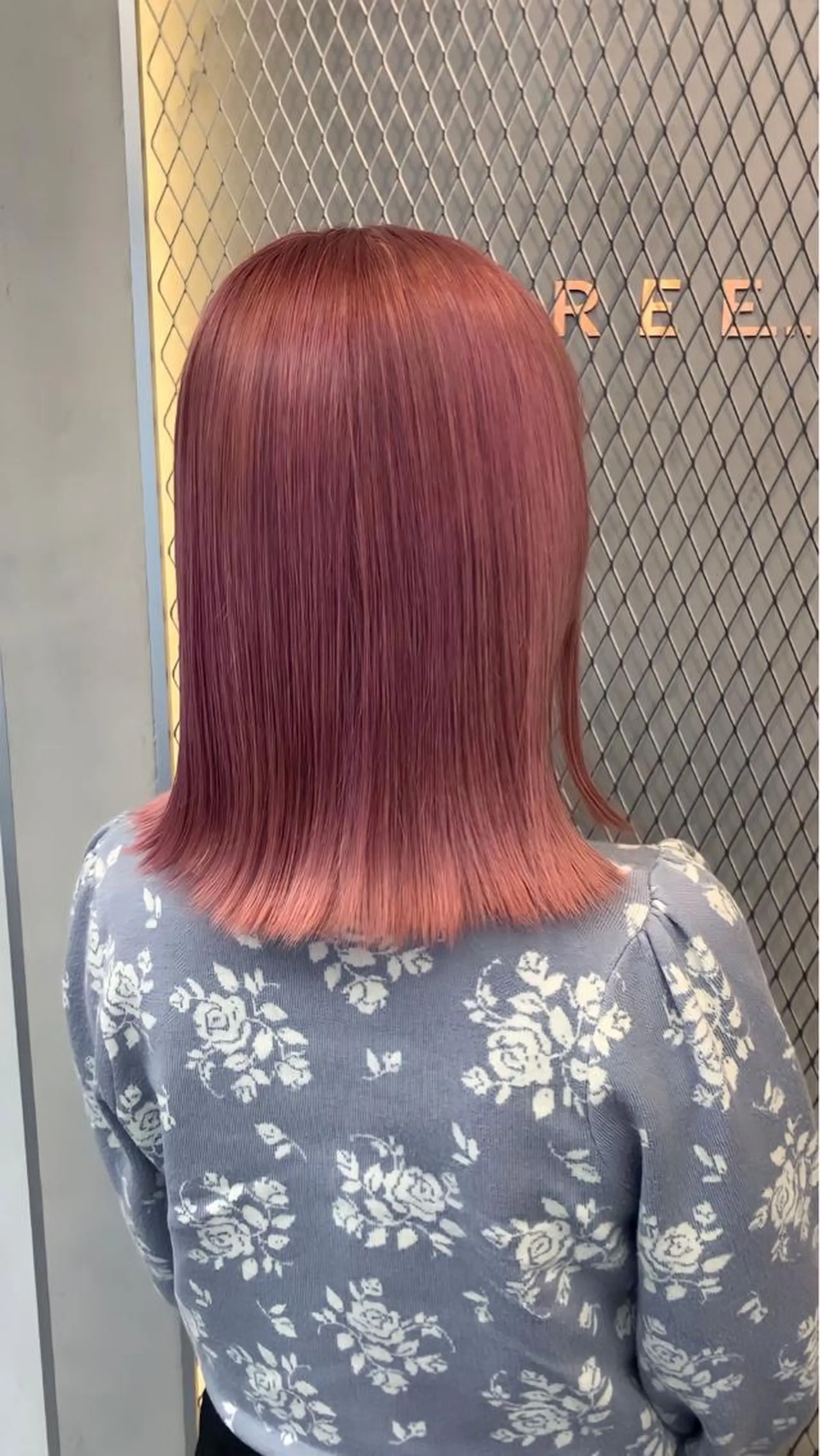 セミロング カラー カット ヘアカラー トリートメント Haru/THREE …by velvetのヘアスタイル