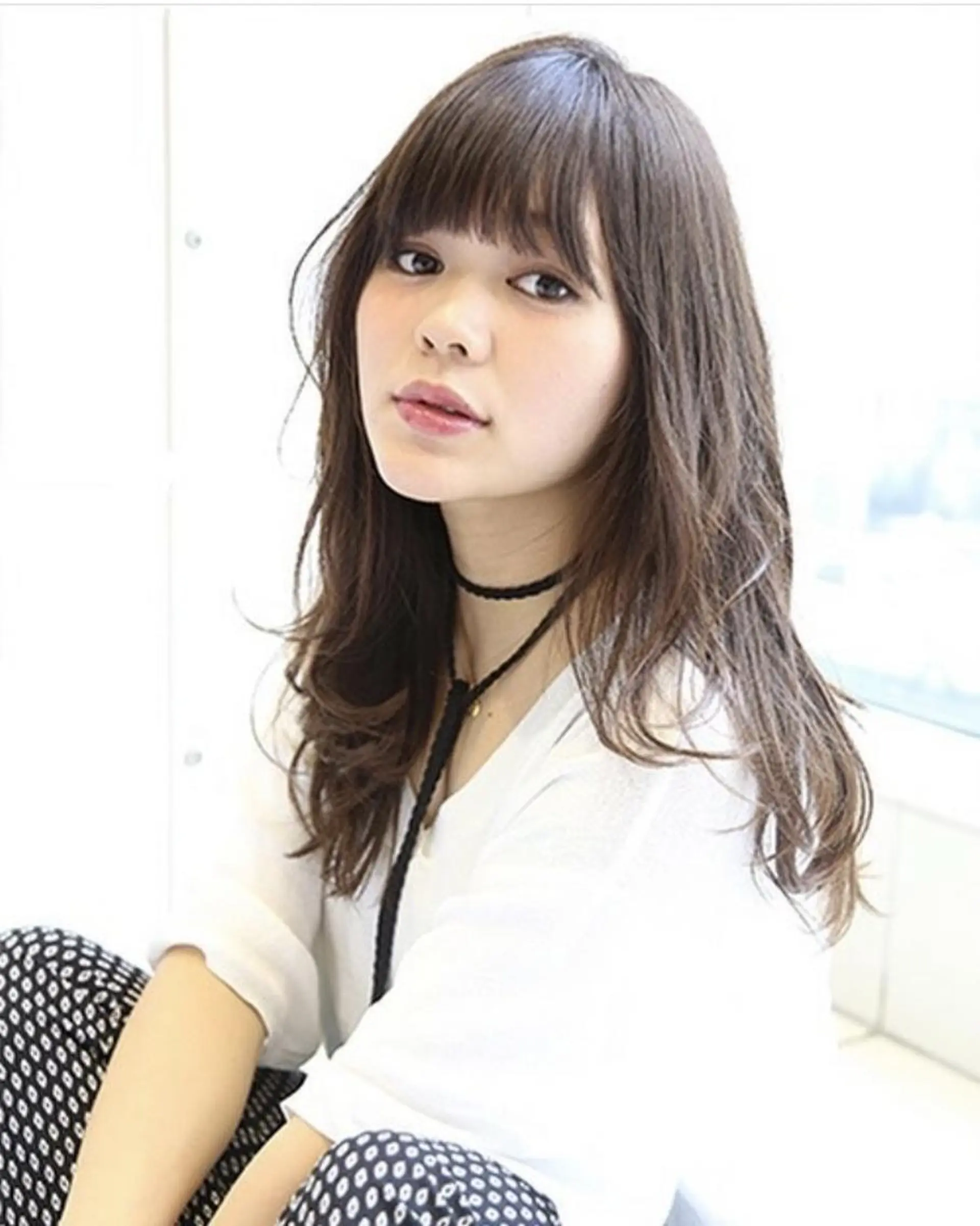 ロング 🇰🇷韓国風艶髪✨ 髪質改善 倉岡しおんのヘアスタイル