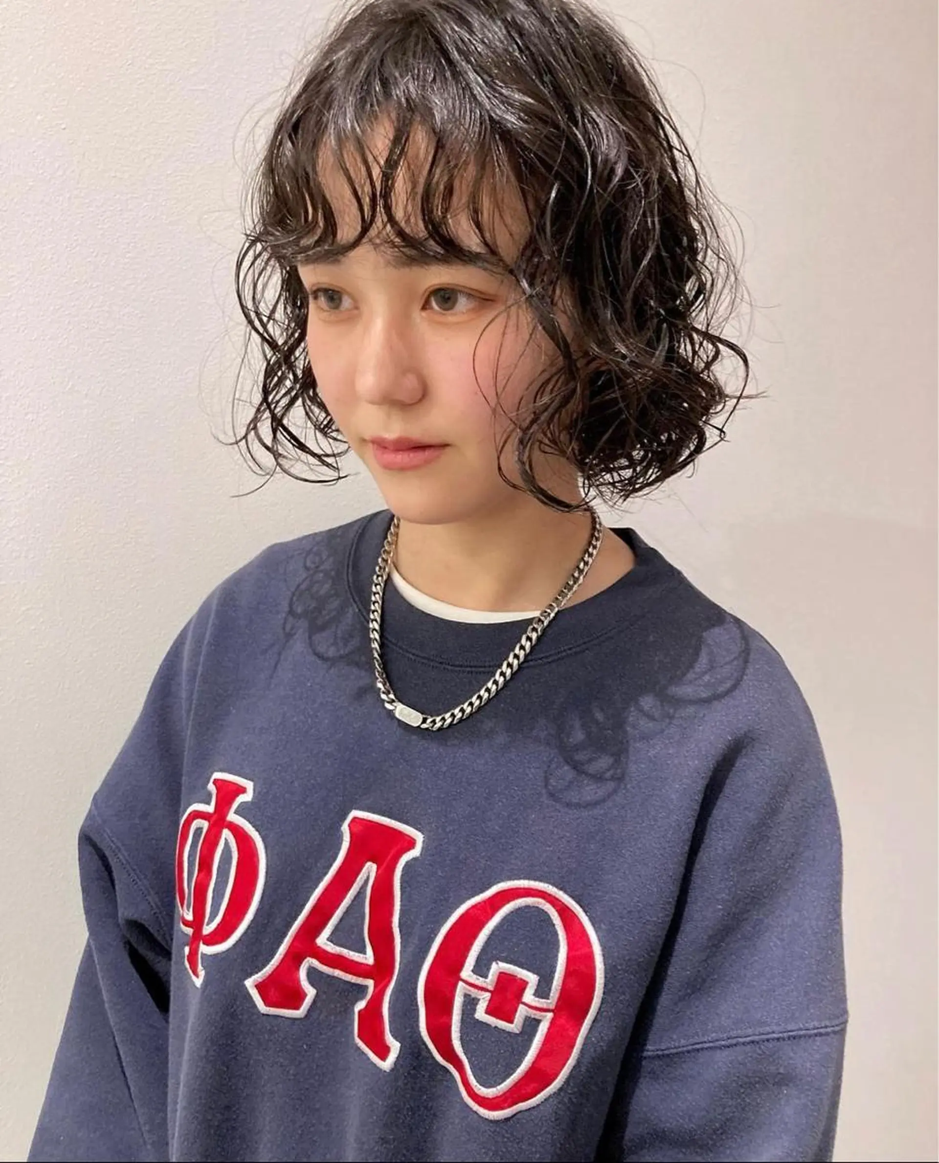 ショート パーマ 髪質改善/縮毛矯正/ 透明感カラーYUMAのヘアスタイル