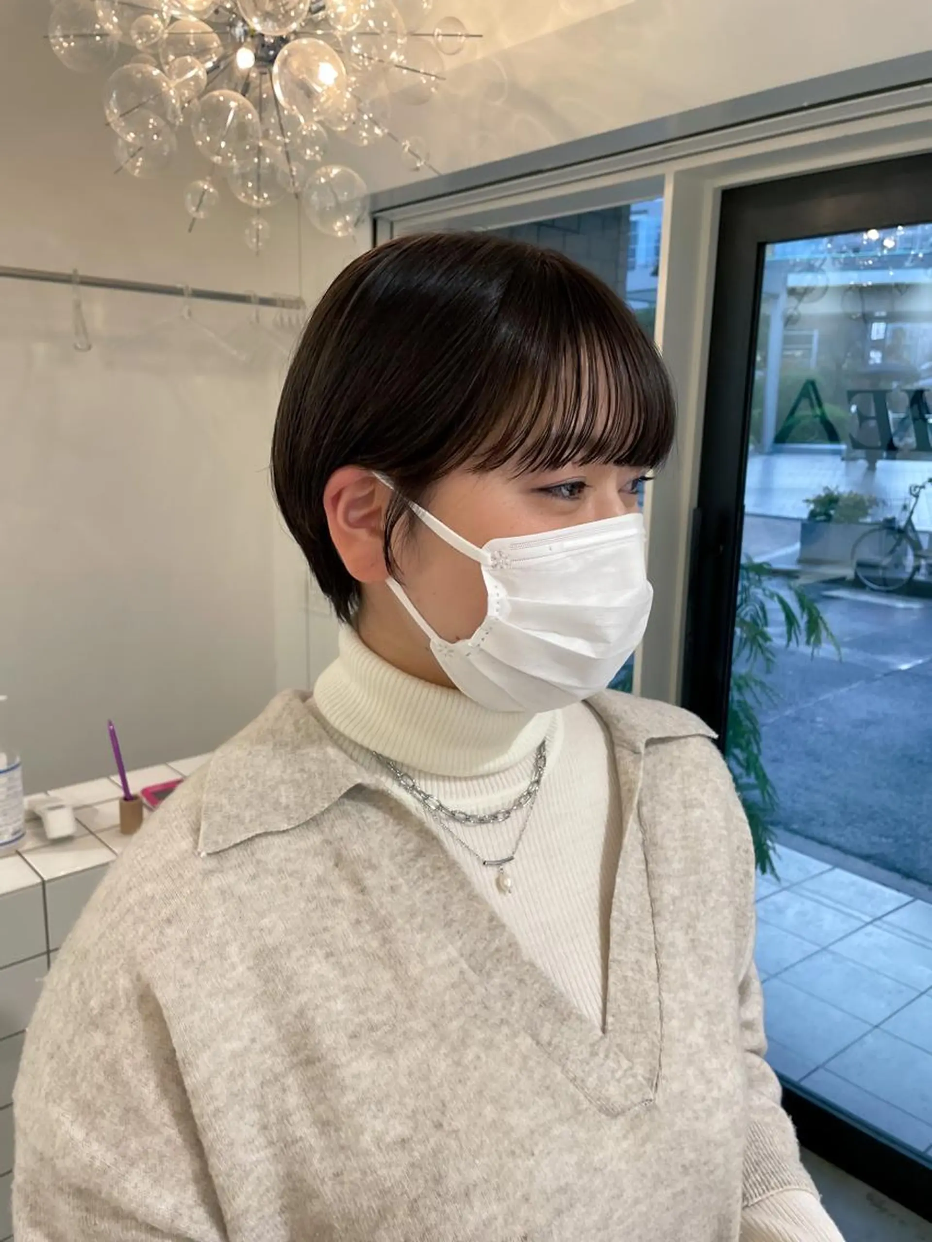 ショート カラー Koto🌿 ブリーチなしカラーのヘアスタイル