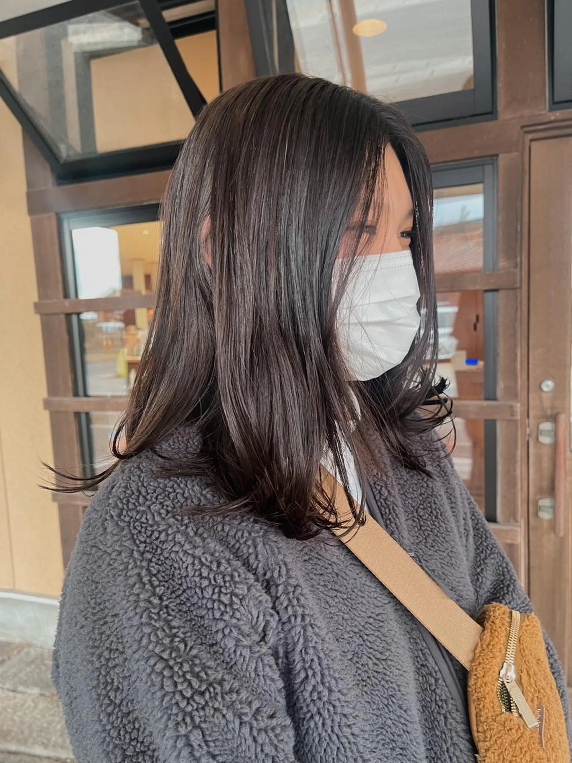 ミディアム カラー カット トリートメント ヘアニュース所属・ヘアーニュース 🌿NAMII🌿のヘアスタイル