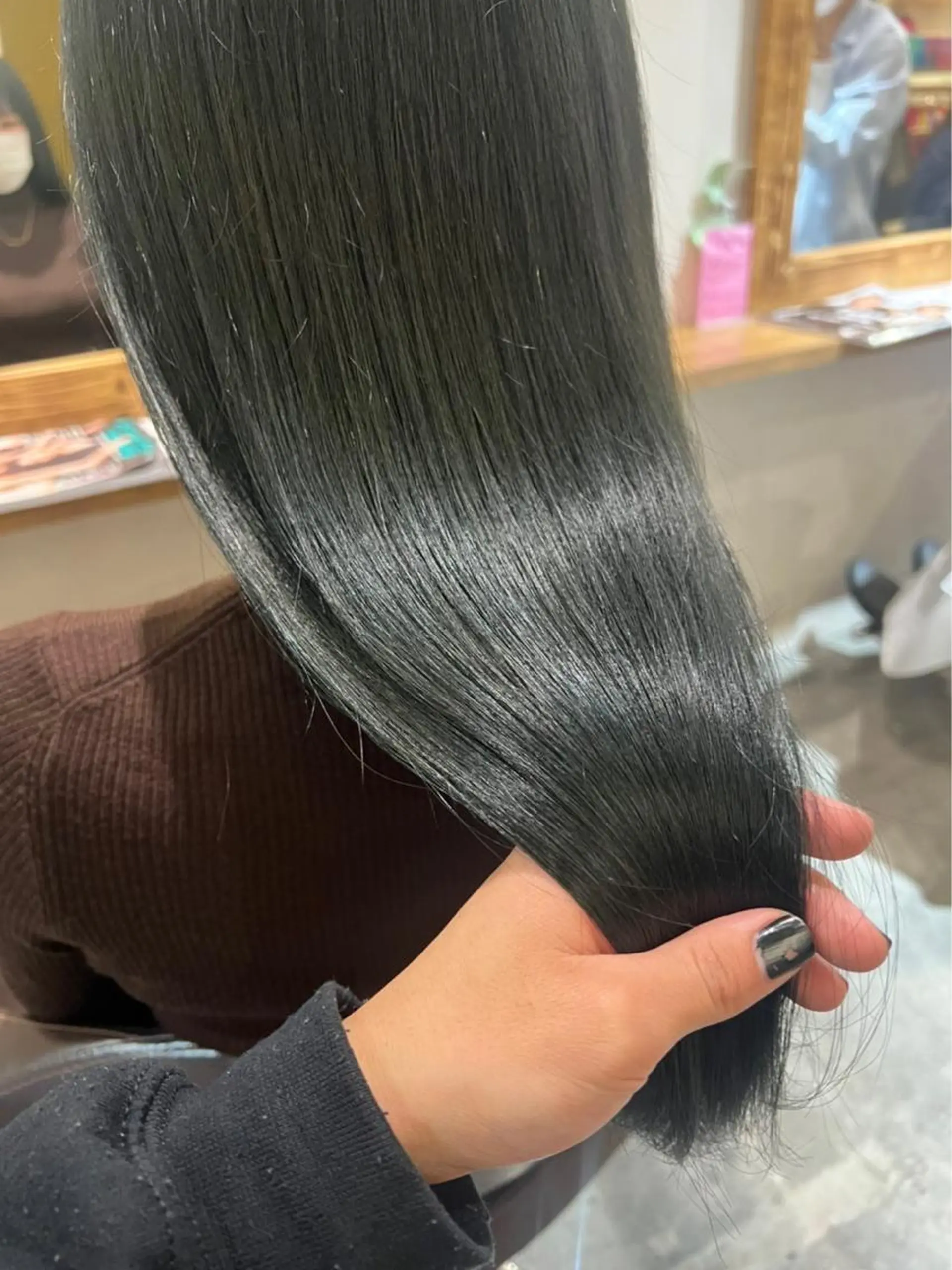 ロング カラー 店長✨髪質改善✖️ 透明感カラー／純大のヘアスタイル