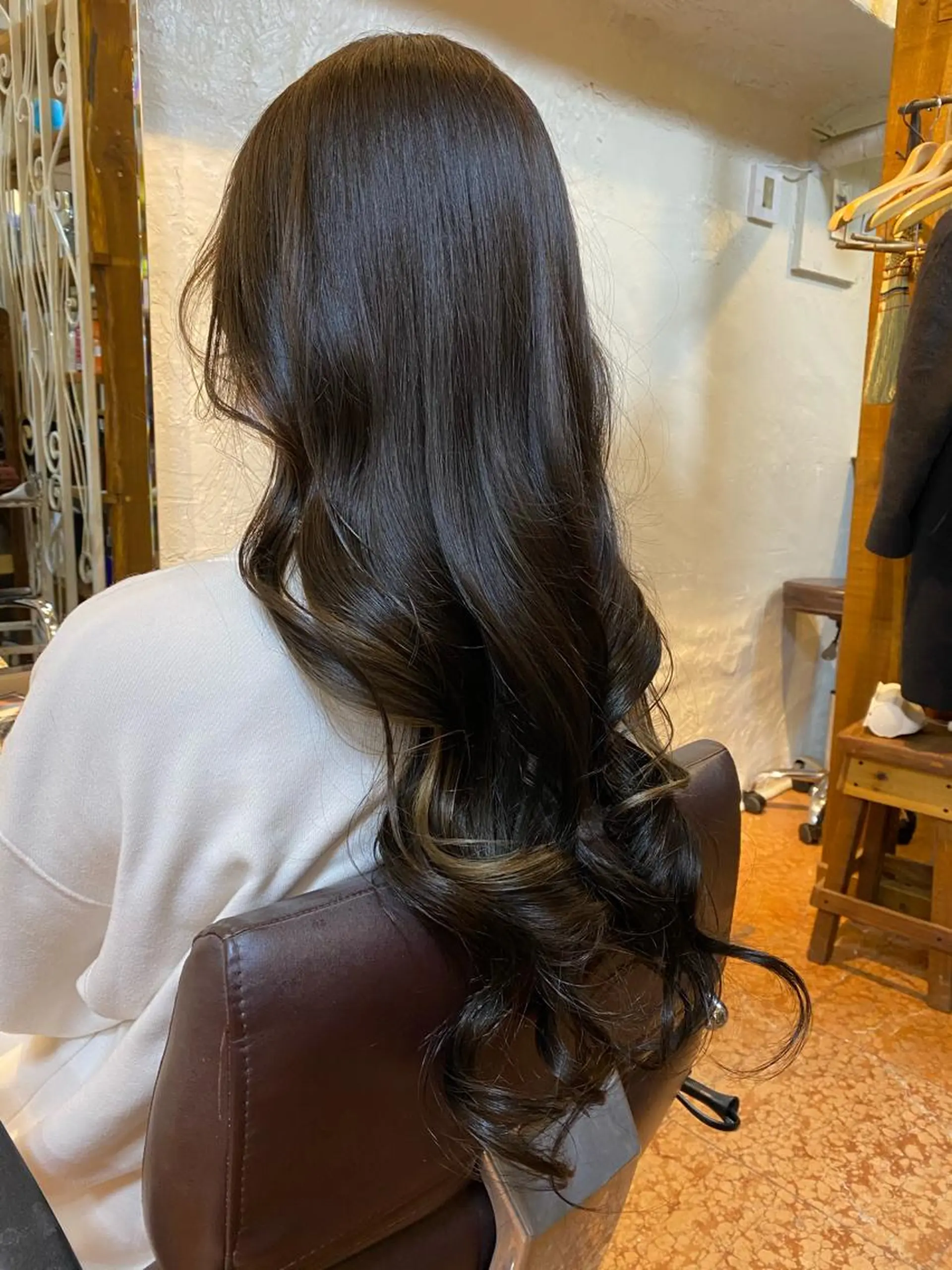 ロング カラー ヘアアレンジ 縮毛矯正 トリートメント 💖原宿APREA 💖yuka💖のヘアスタイル