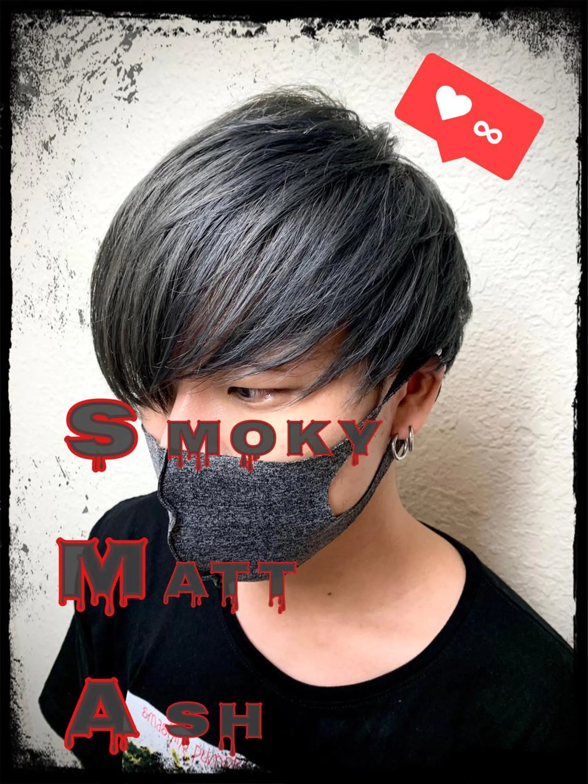 ミディアム カラー メンズ LAGRECE大阪梅田店所属・美髪矯正・髪質改善 【中村吉孝】のヘアスタイル