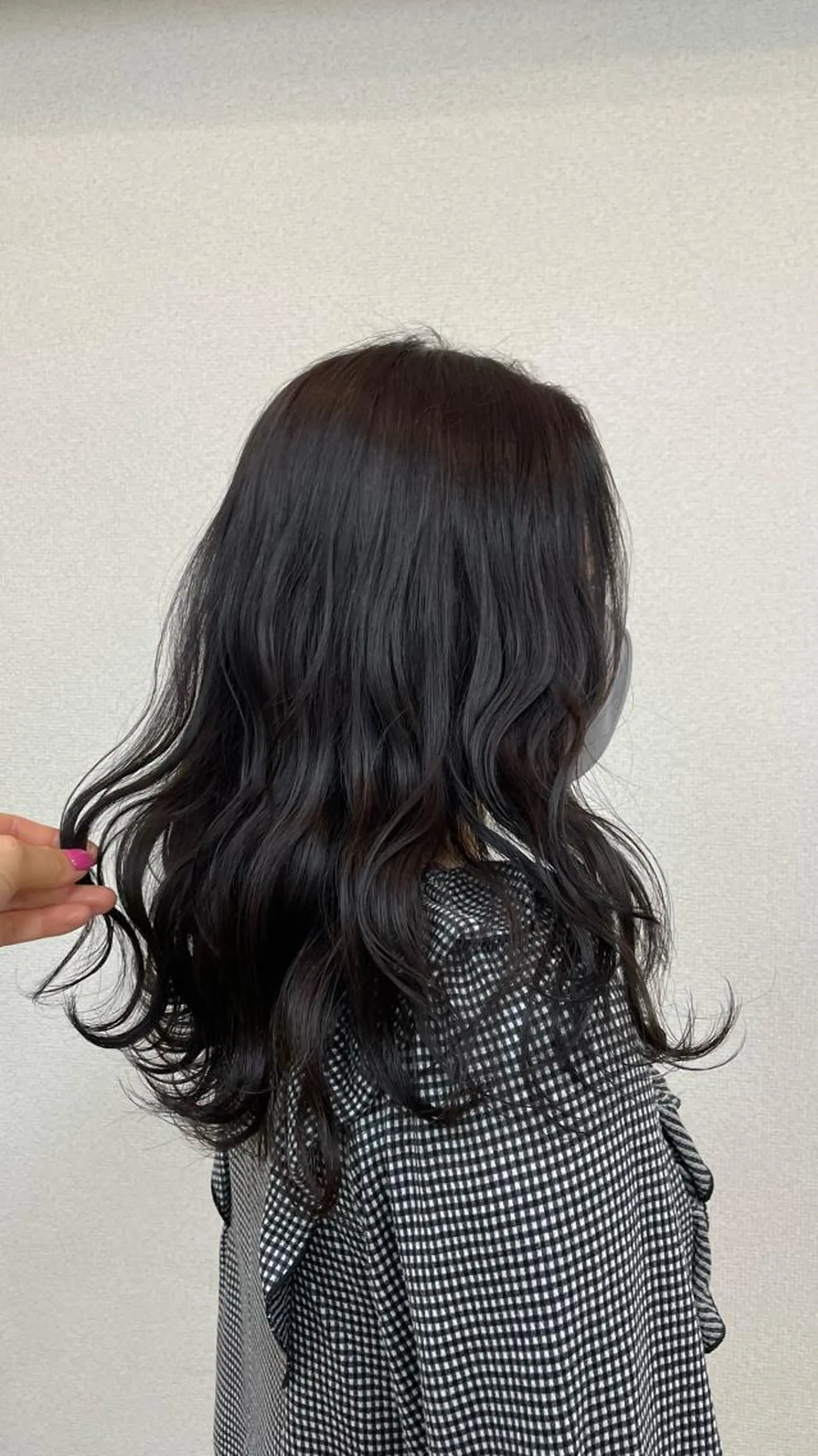 セミロング カラー もりたみかこ 美容師お休み中のヘアスタイル