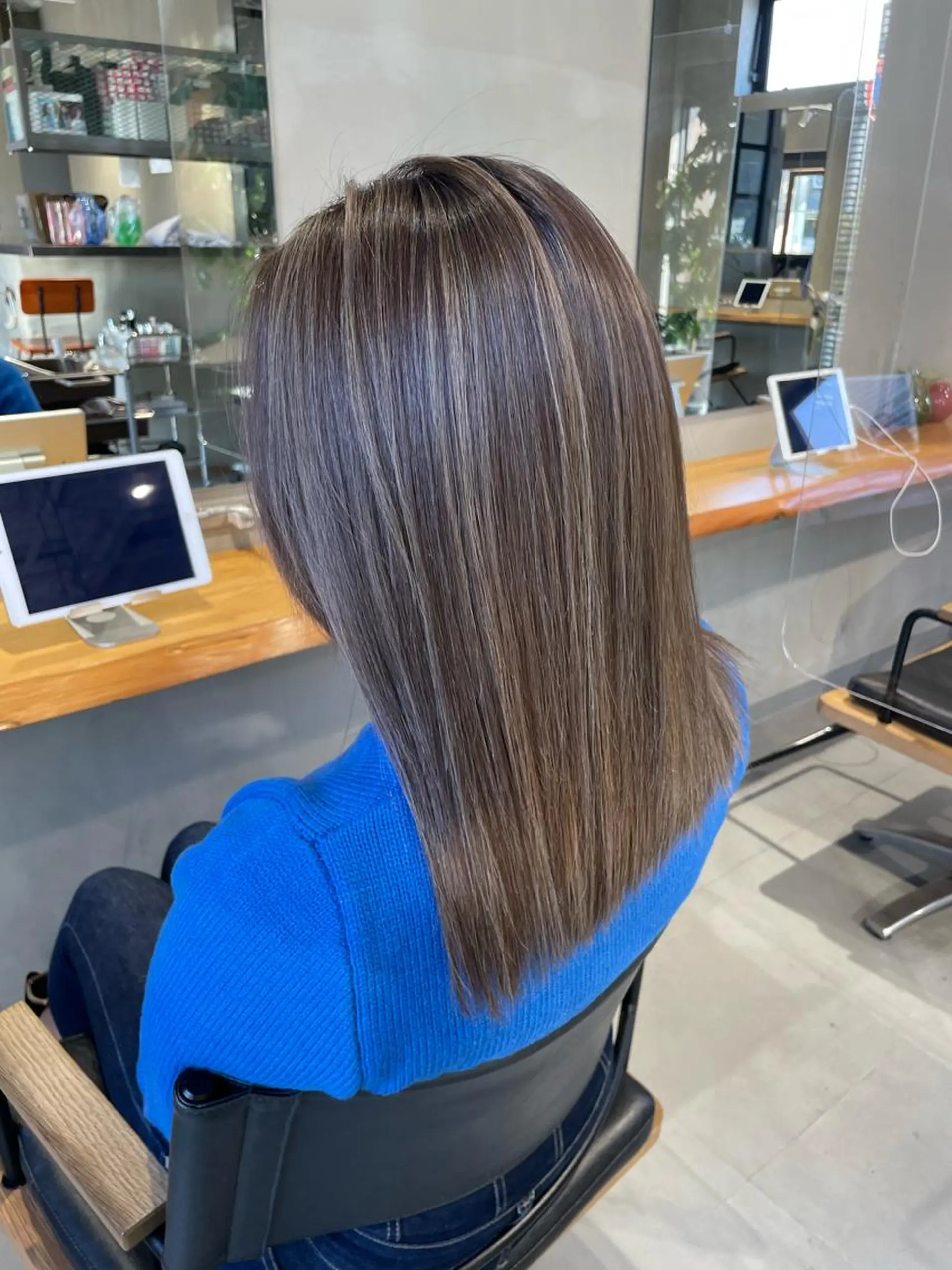 ロング カラー Nikiita リコのヘアスタイル