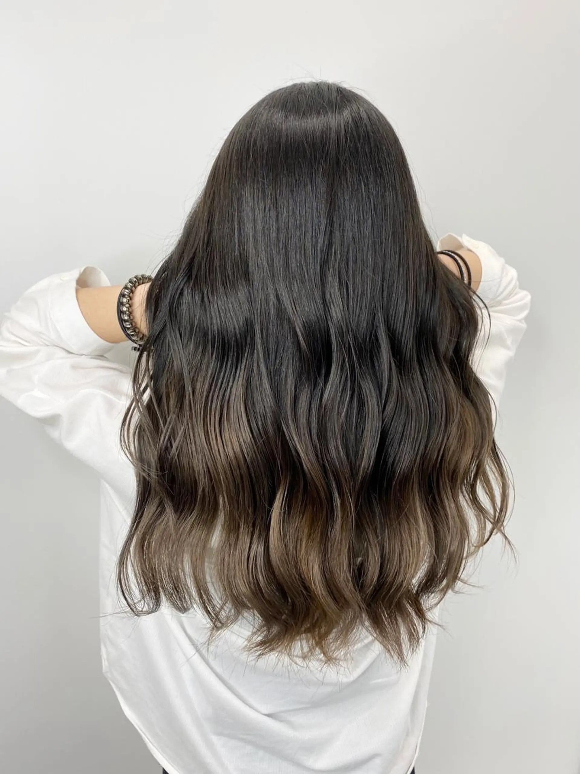 ロング カラー パーマ ヘアアレンジ キッズ ★ 里奈★のヘアスタイル