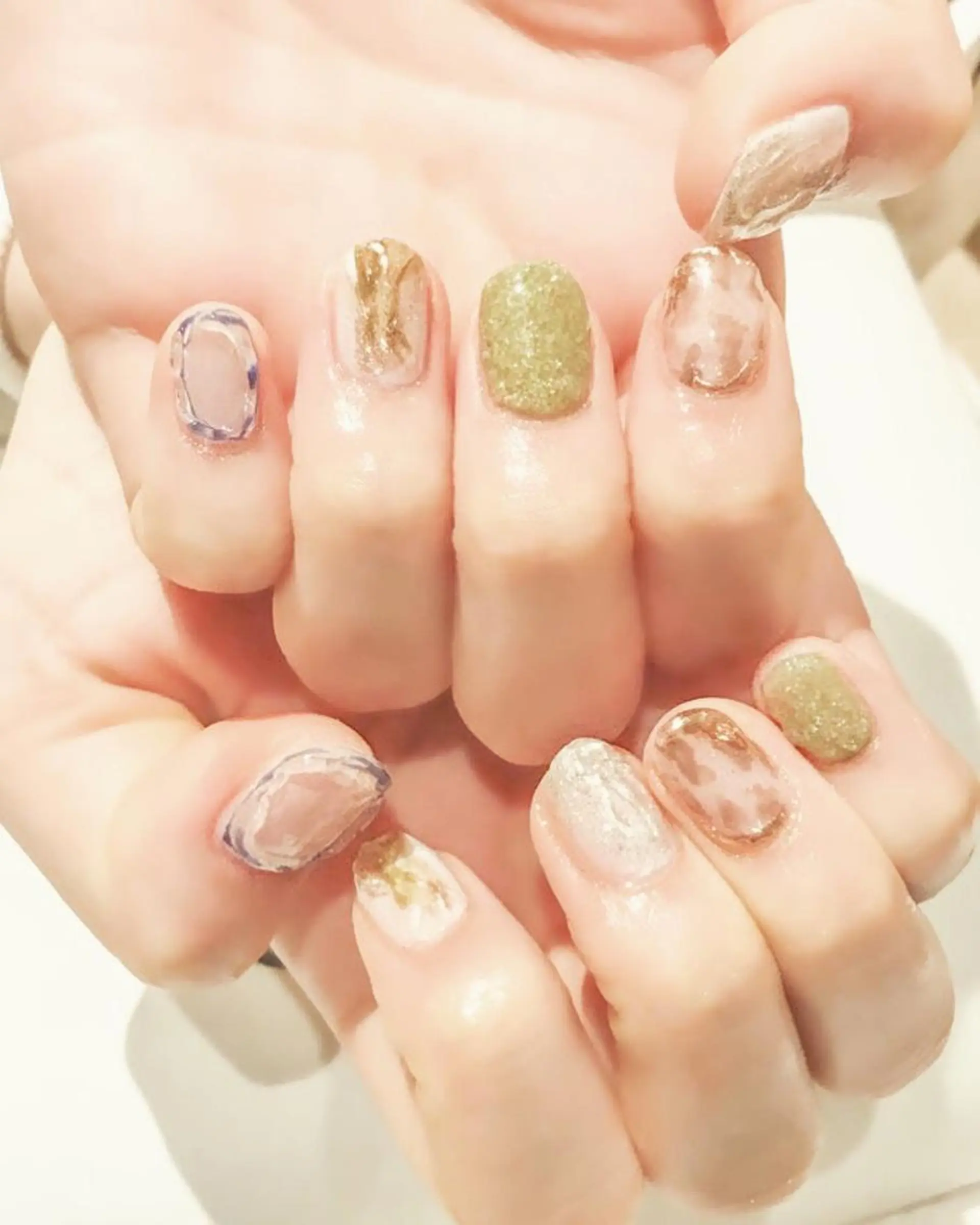 ネイル ジェルネイル 持ち込み ニュアンスネイル Nyanco Nailのネイルデザイン