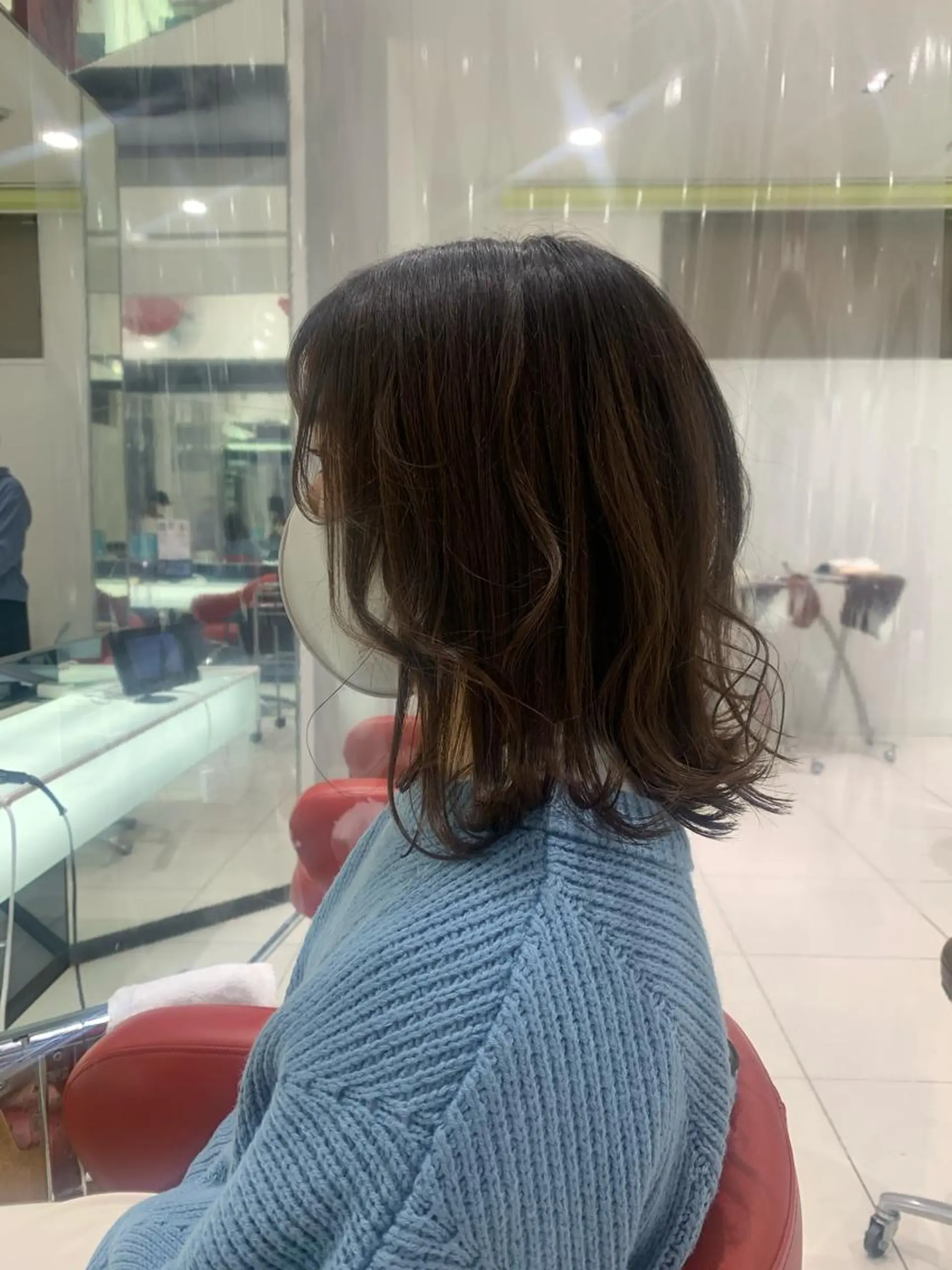 ミディアム 立山 綾華のヘアスタイル