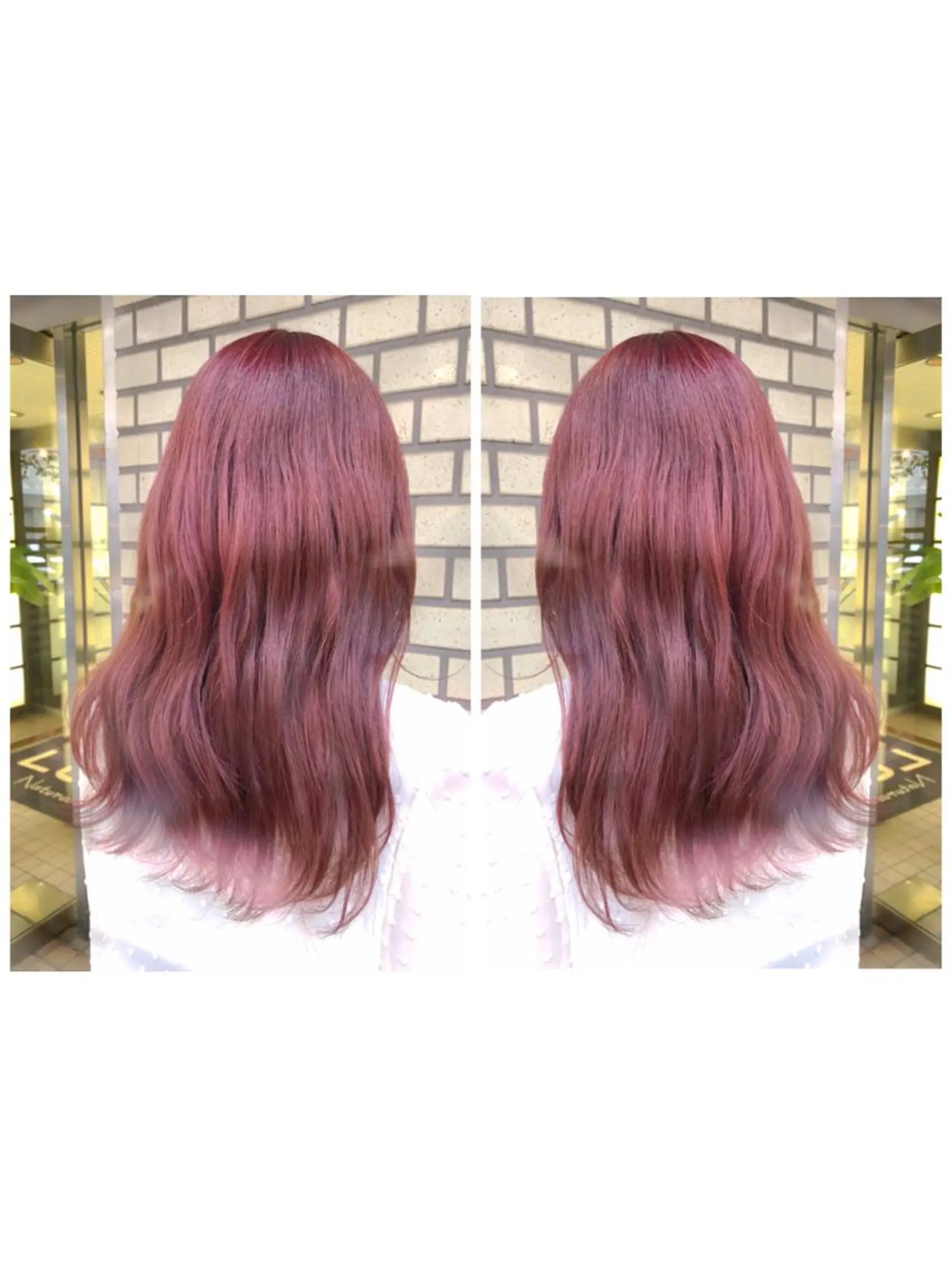 ロング カラー ピンクカラー ピンクパープル パープルカラー ブリーチ/髪質改善 🍊MASAKiのヘアスタイル