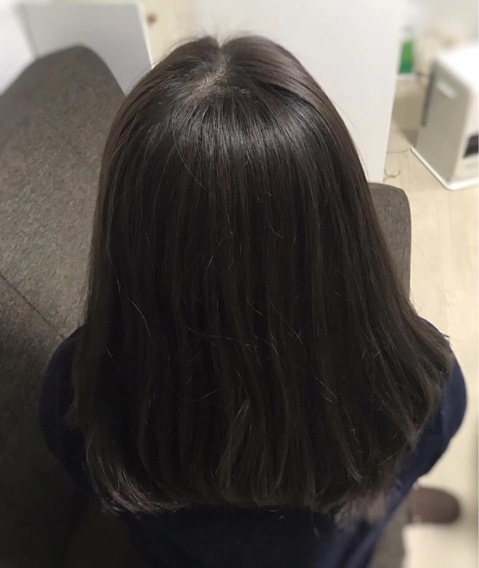 ミディアム カラー ブリーチ 透明感カラー ダークグレー ダークグレージュ グレージュ ヘアカラー トリートメント Lamp所属・ショート／透明感 カラー加治竜汰💡のヘアスタイル