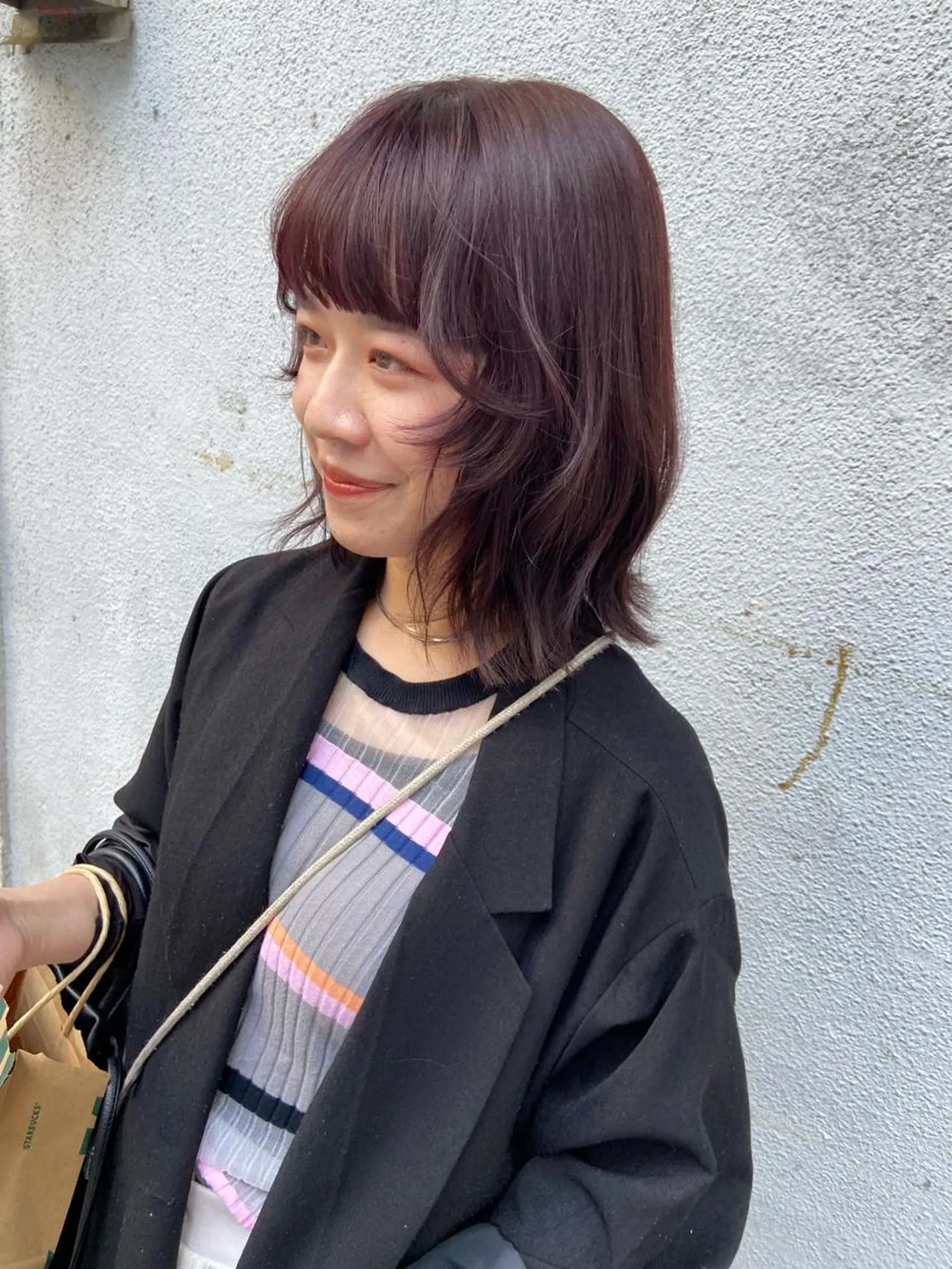 ミディアム カラー ヘアアレンジ Mirai 🧸のヘアスタイル