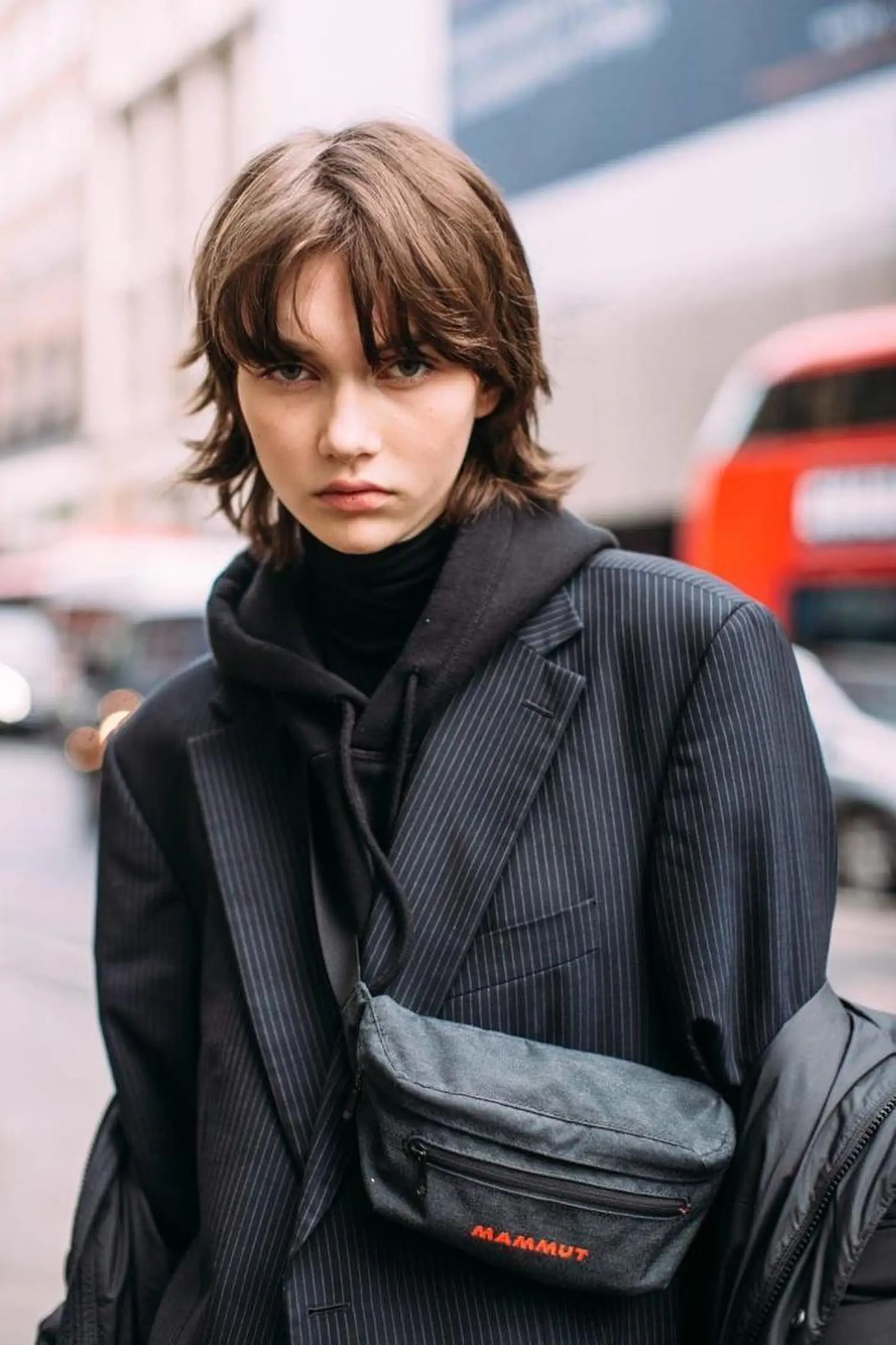 カラー レイヤーカット🍏 パーマ/ののかのヘアスタイル