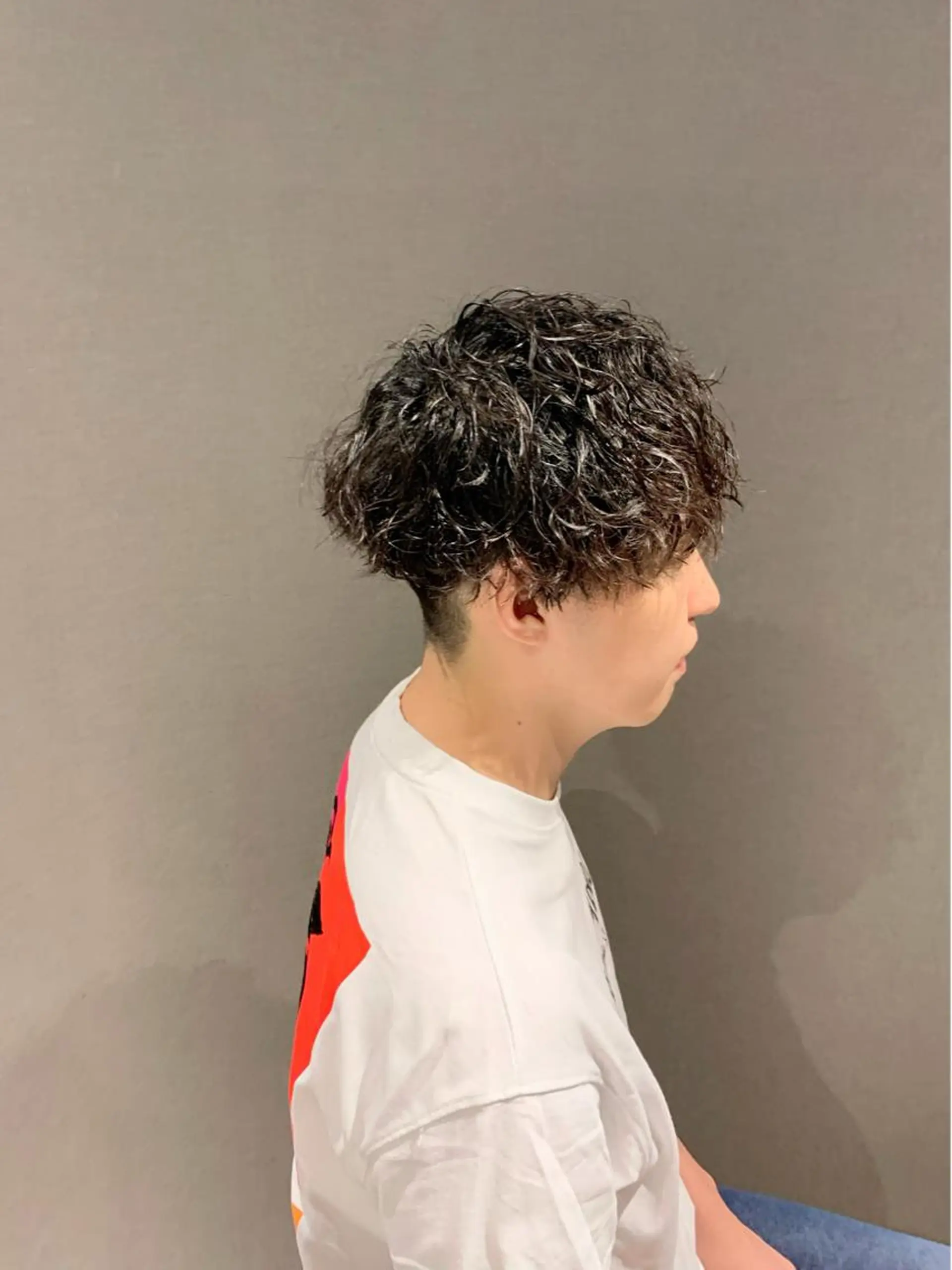 パーマ メンズ 深沢 秀のヘアスタイル