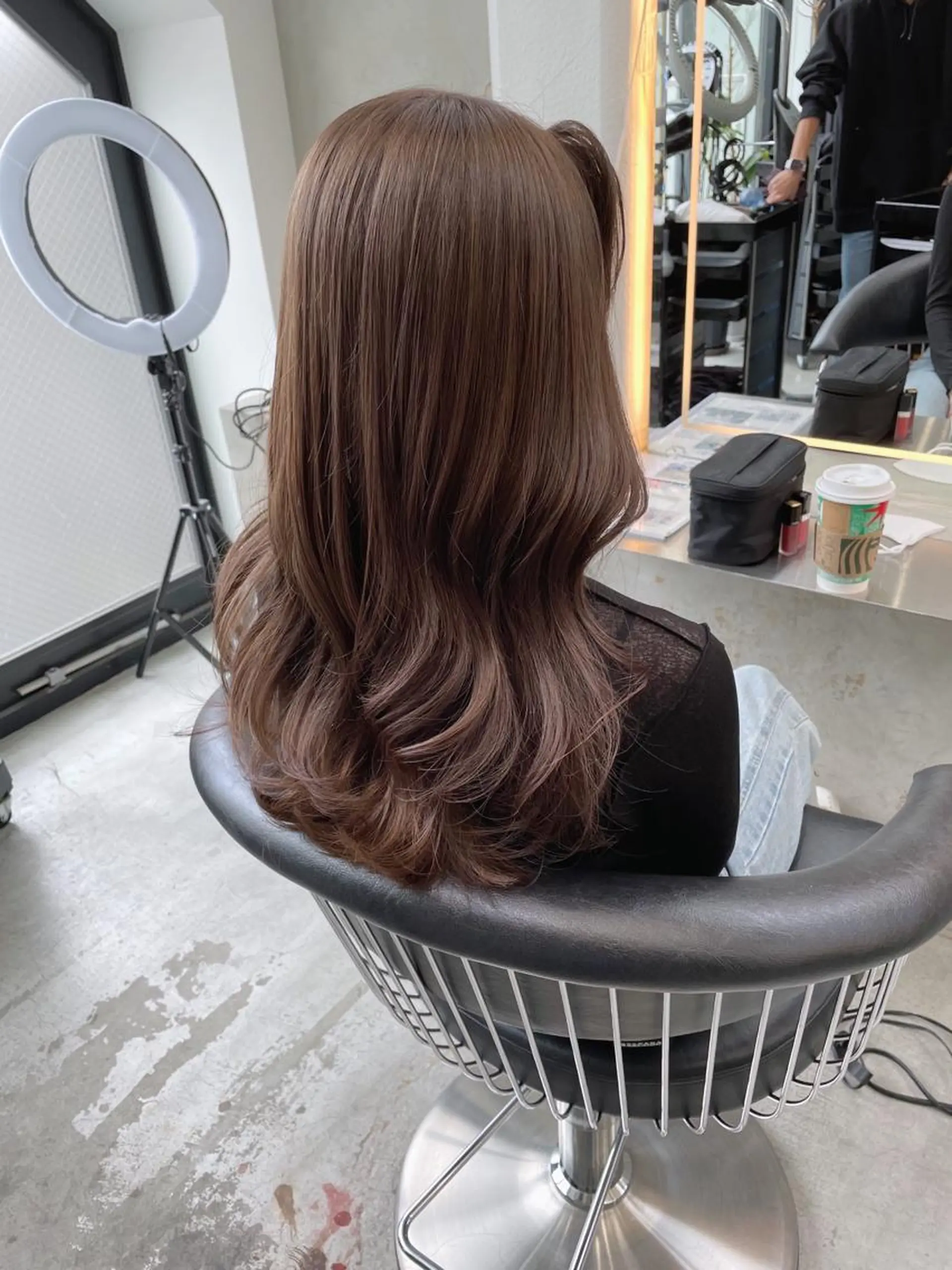 ロング カット ヘアカラー トリートメント 🐥ボブ/レイヤー 髪質改善/halcaのヘアスタイル