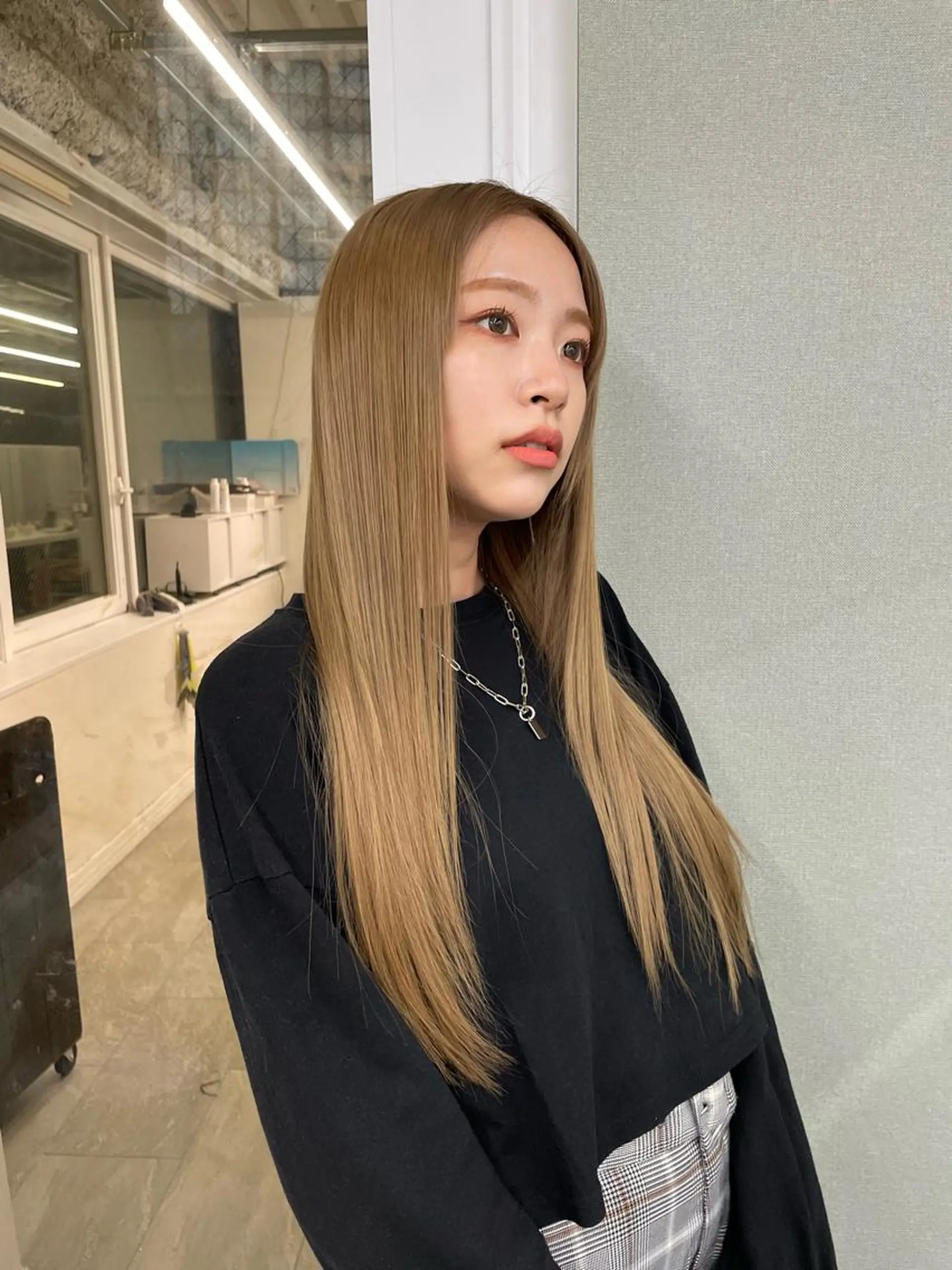 ロング カラー カット ヘアカラー トリートメント とも🏆プルエクステ /髪質改善🏆渋谷のヘアスタイル