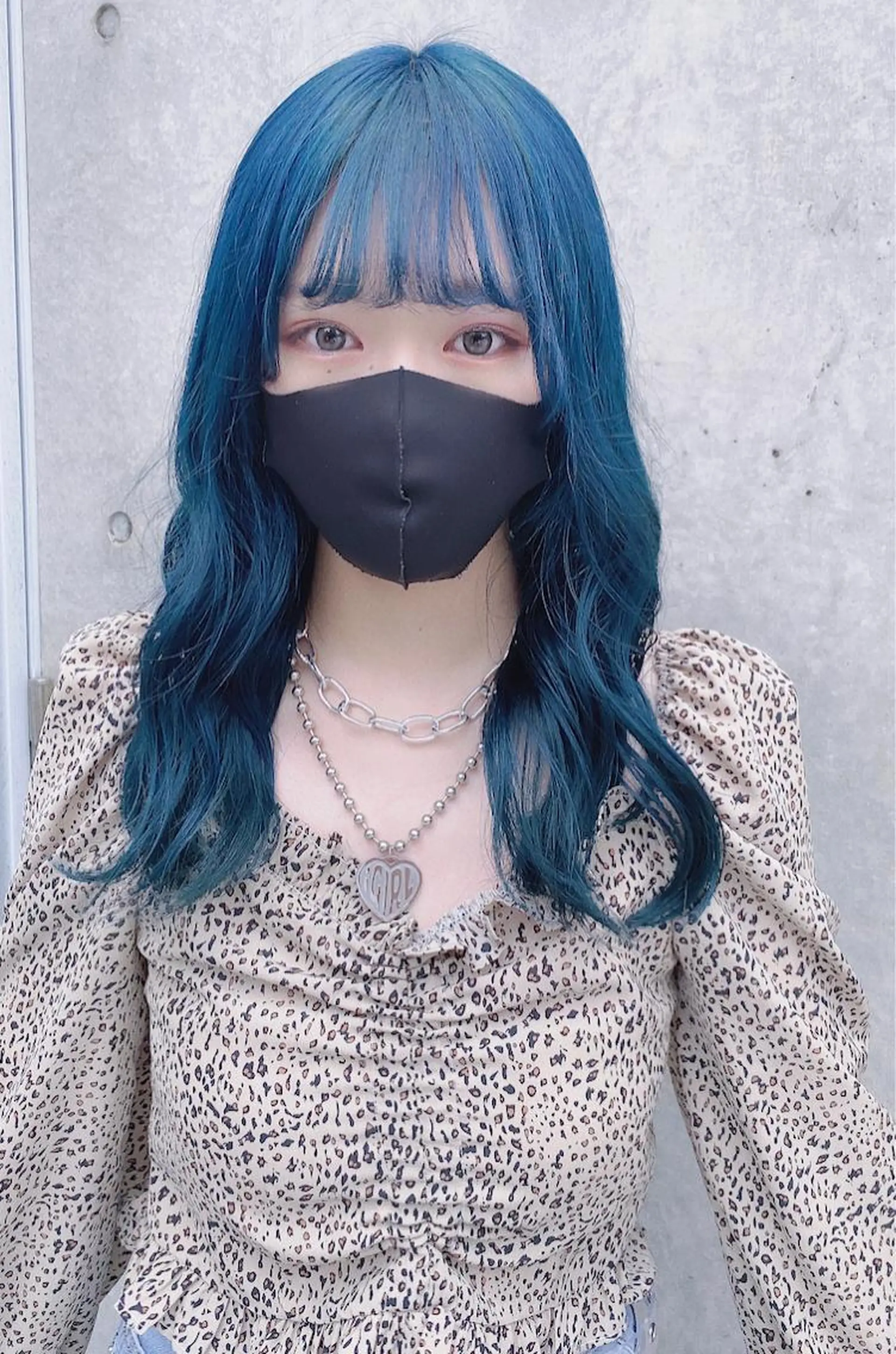 ロング カラー ヘアアレンジ ヘアカラー トリートメント ヘアセット 韓国レイヤーカット/ 儚げカラーチナツのヘアスタイル