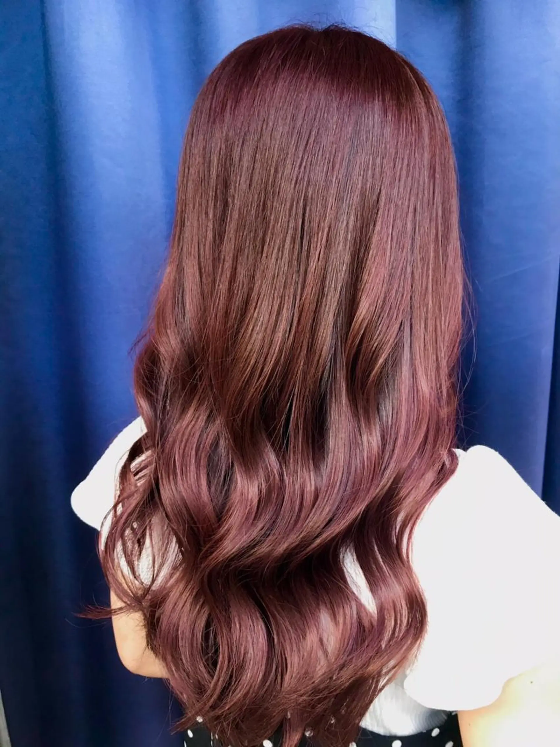 ロング ヘアアレンジ パーマ カラー アディクシーカラー ケアカラー 髪質改善 トリートメント ストレートパーマ カット ヘアカラー トリートメント 【ヘアケア特化型】 newi天王寺のヘアスタイル