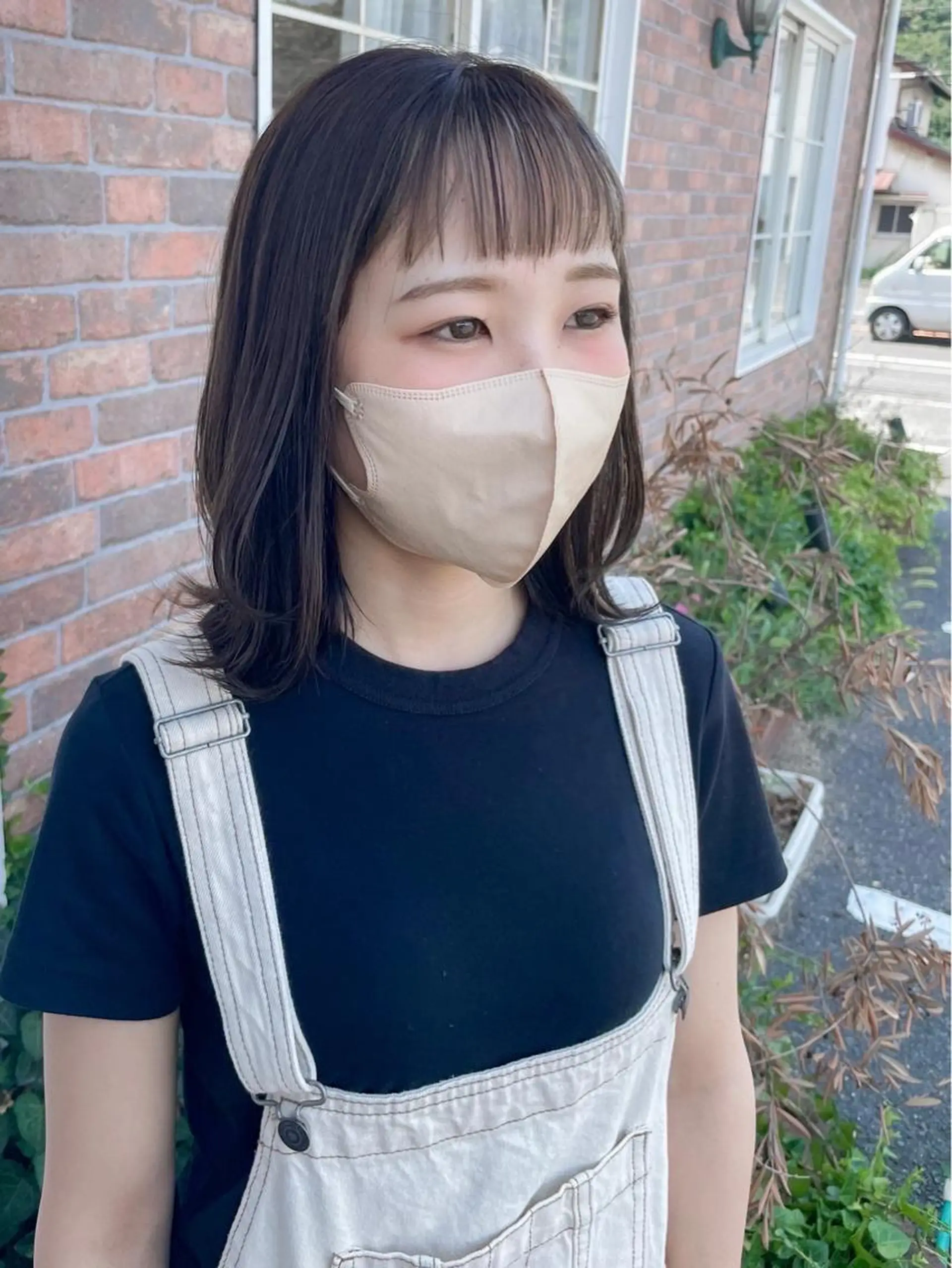 セミロング カラー Mintleaf 💛MAYUKOのヘアスタイル