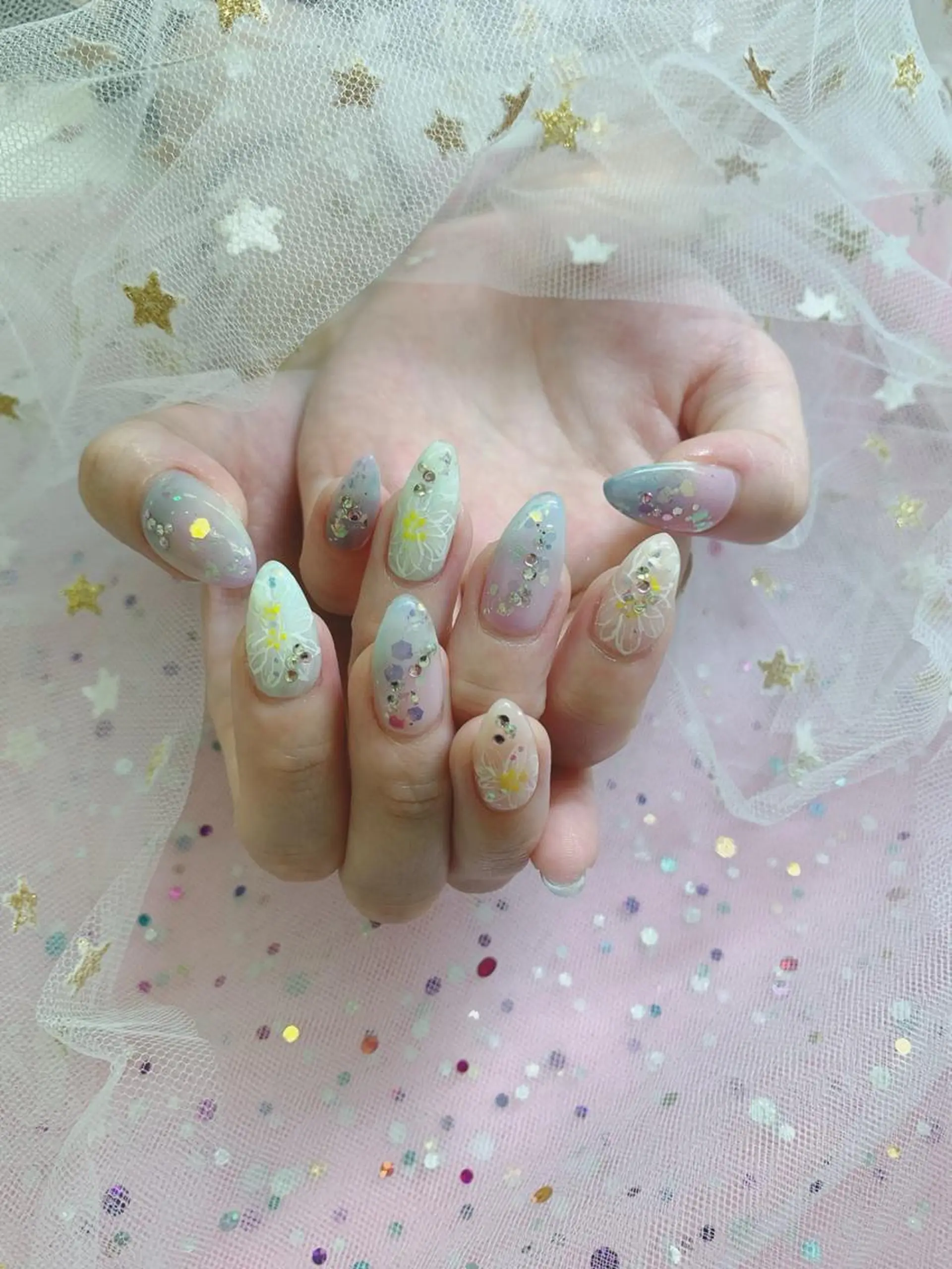 ネイル 💅ネイルサロン ブラン🌈かすみのネイルデザイン