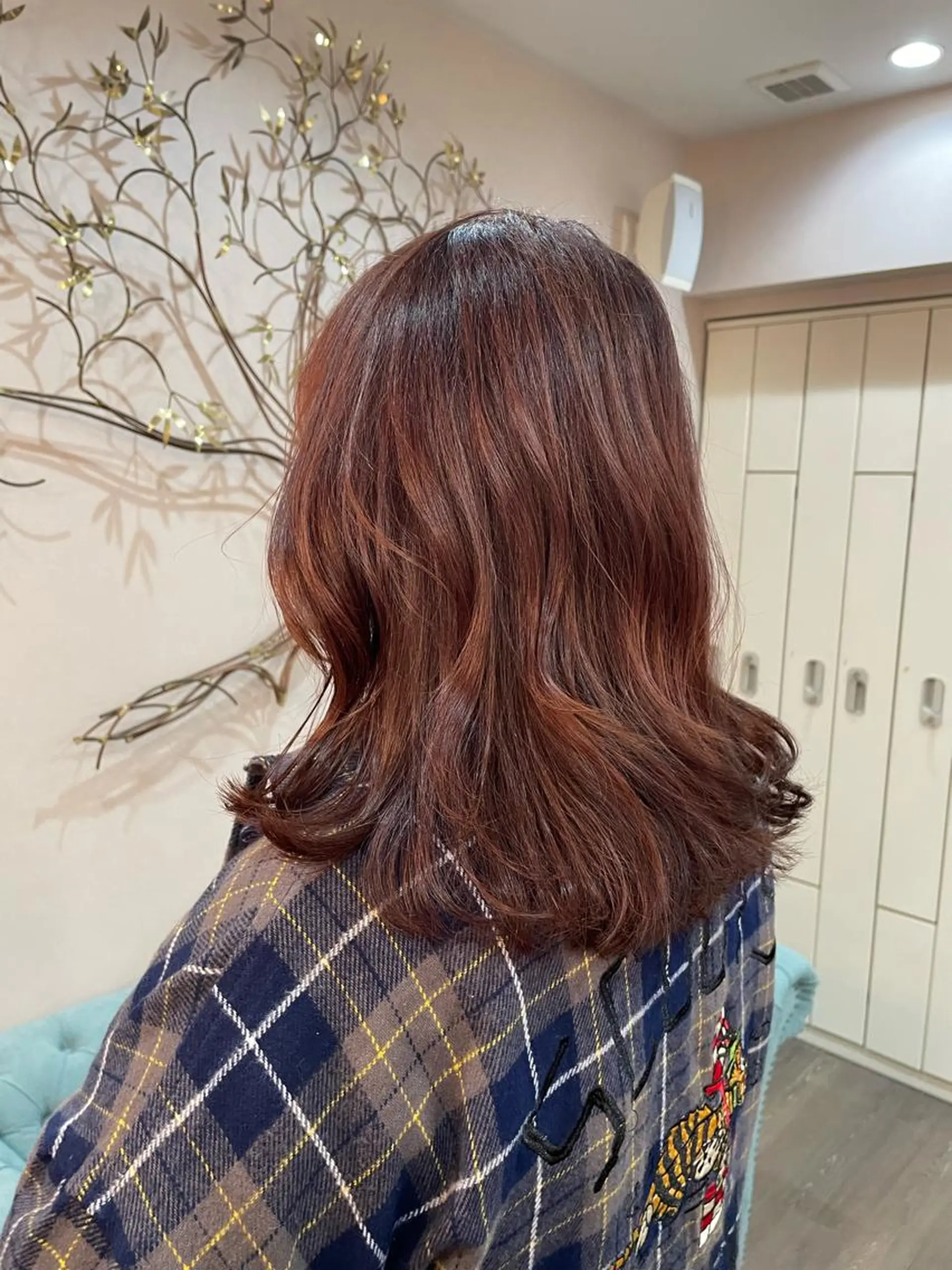 ミディアム ピンクブラウン 安原 亜弥🕊🕊のマツエク・マツパデザイン