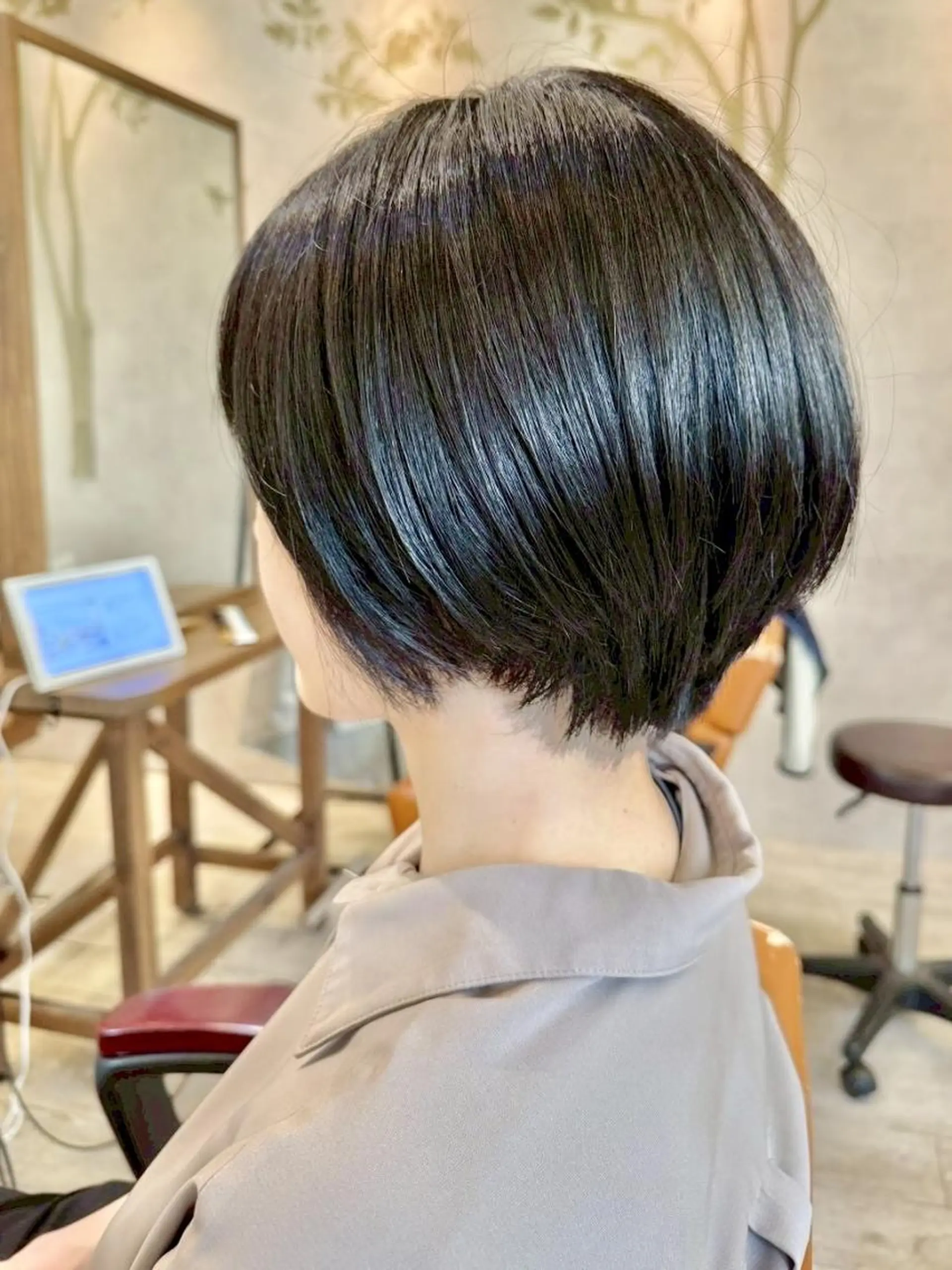 ショート ショートヘア カット ヘアカラー トリートメント 一宮駅3分/水野/ ショート/ボブのヘアスタイル