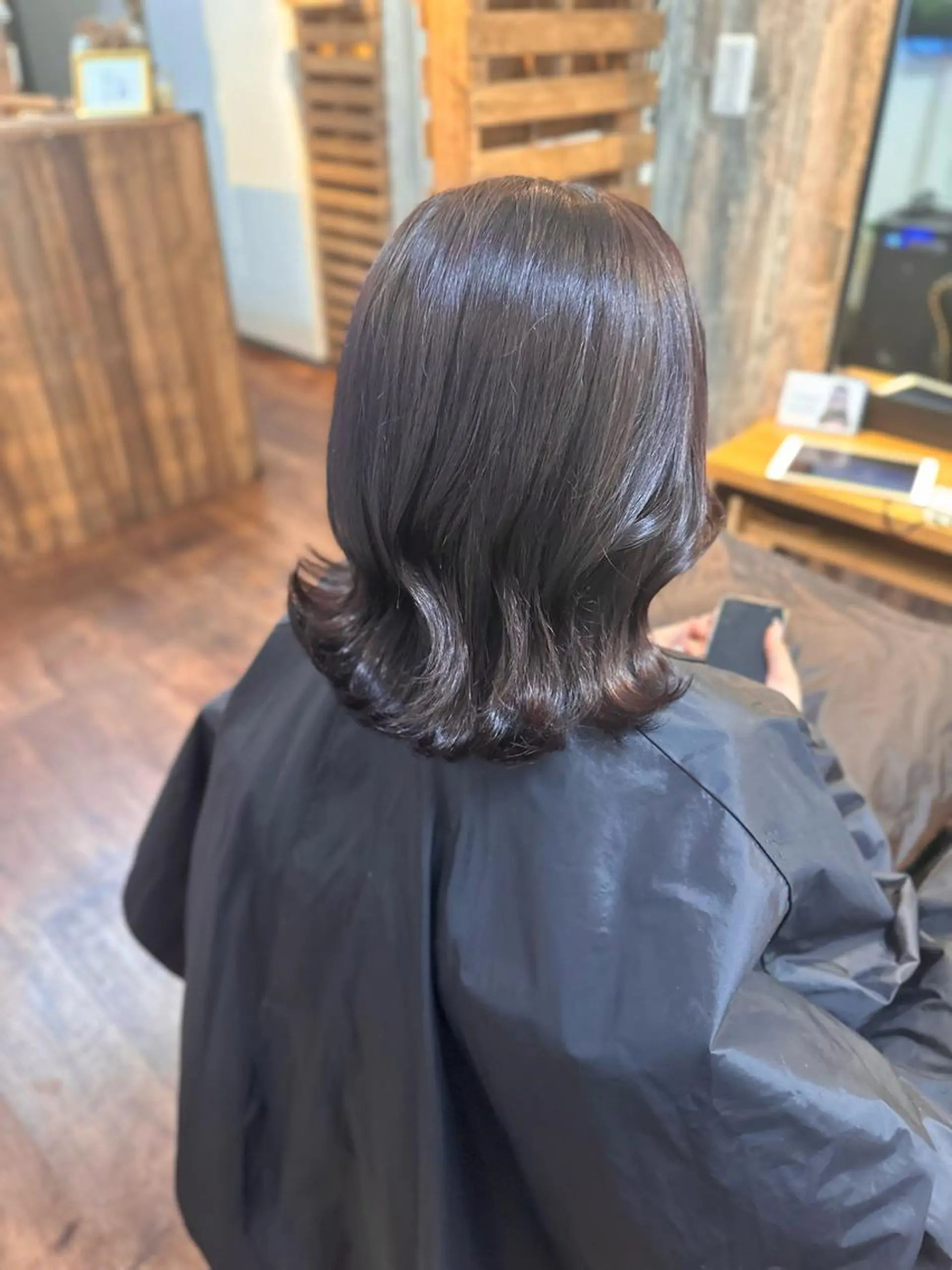 ミディアム カラー アッシュ Luzir⭐︎ GEN⭐︎のヘアスタイル