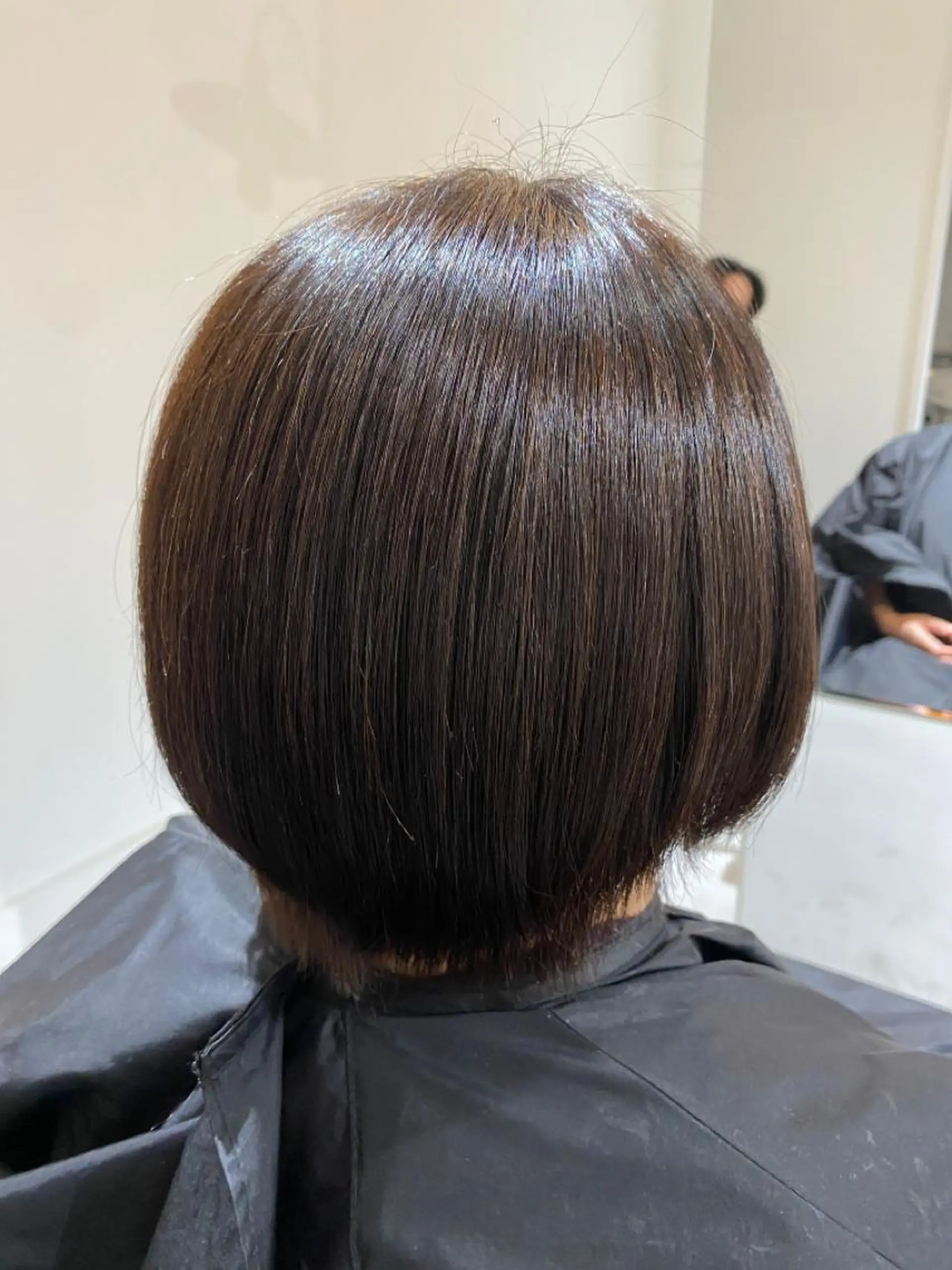 ショート 縮毛矯正 鳴海 稜真のヘアスタイル