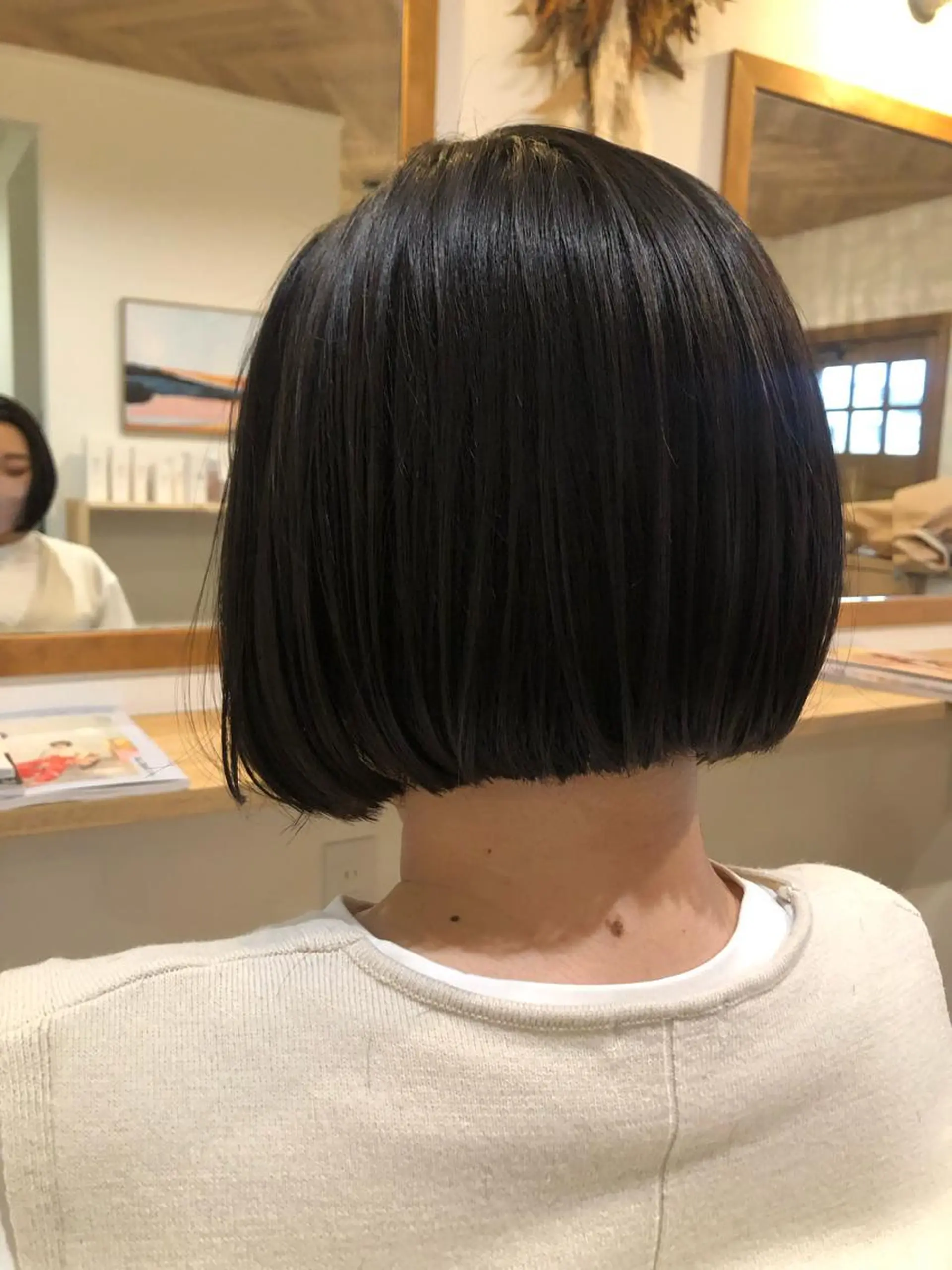 ショート ボブ 須藤 さやかのヘアスタイル