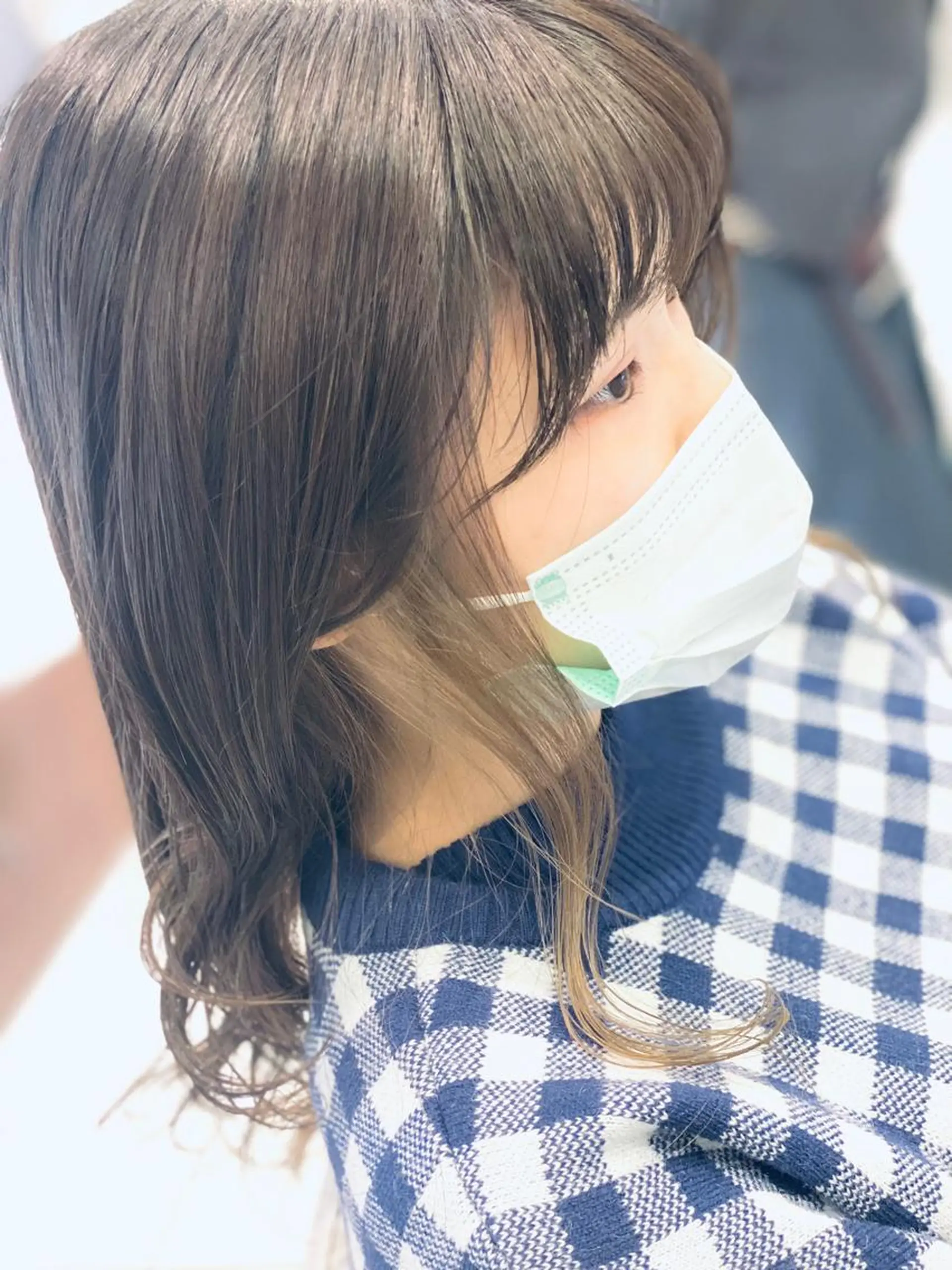 ミディアム カラー ブリーチ ダブルカラー イヤリングカラー インナーカラー 💇‍♀️✨サラツヤ 特化✨　天野翔のヘアスタイル