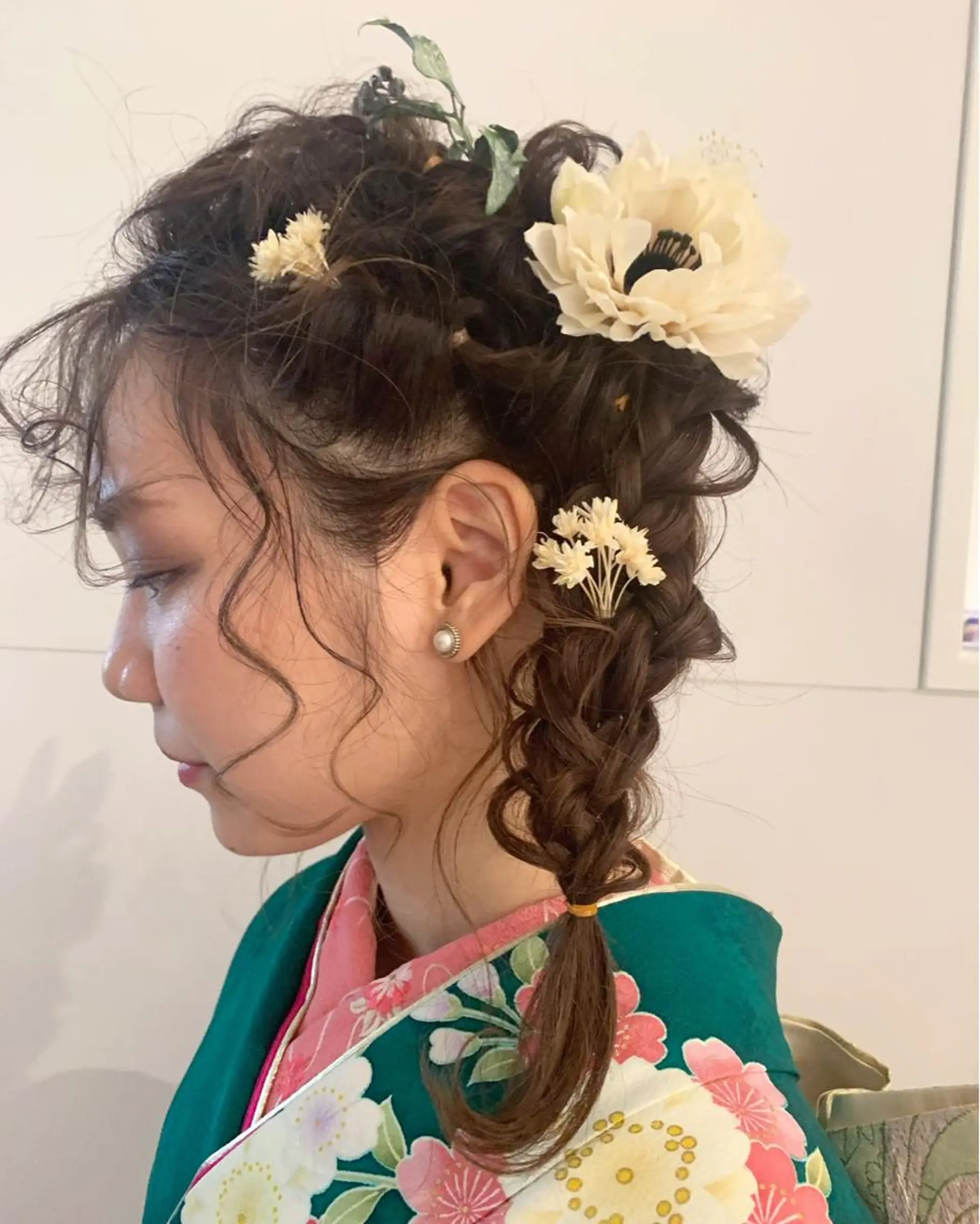 ロング カラー ヘアアレンジ メンズパーマ特化🔥 ツイスパ/シャドウのヘアスタイル