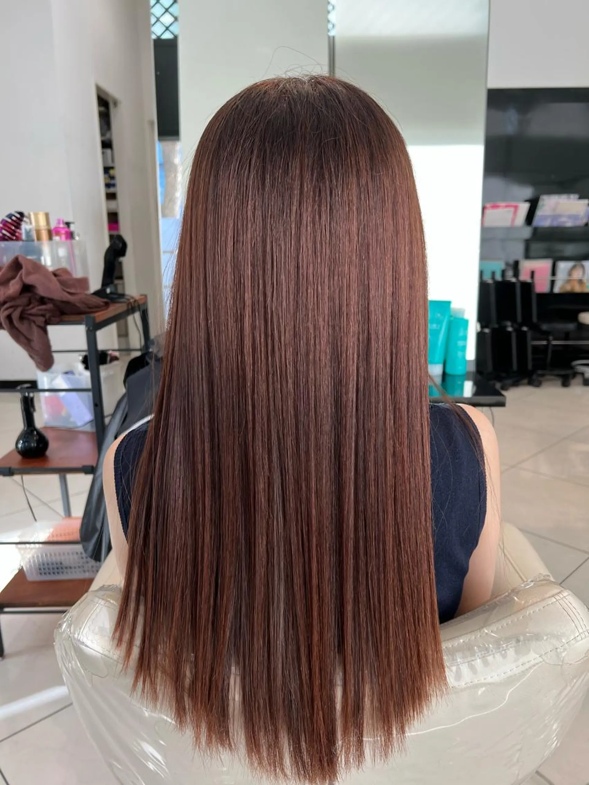 ロング カラー 【似合わせカラー】 西口嶺河のヘアスタイル